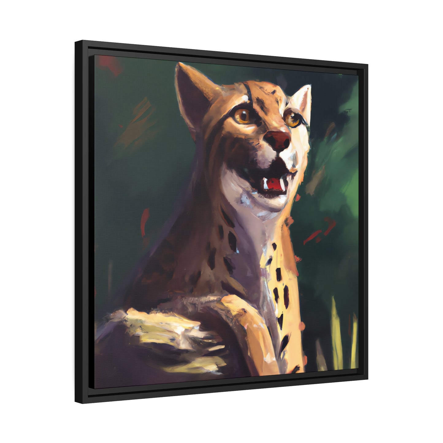 Leonardus Periwinkle - Framed Canvas