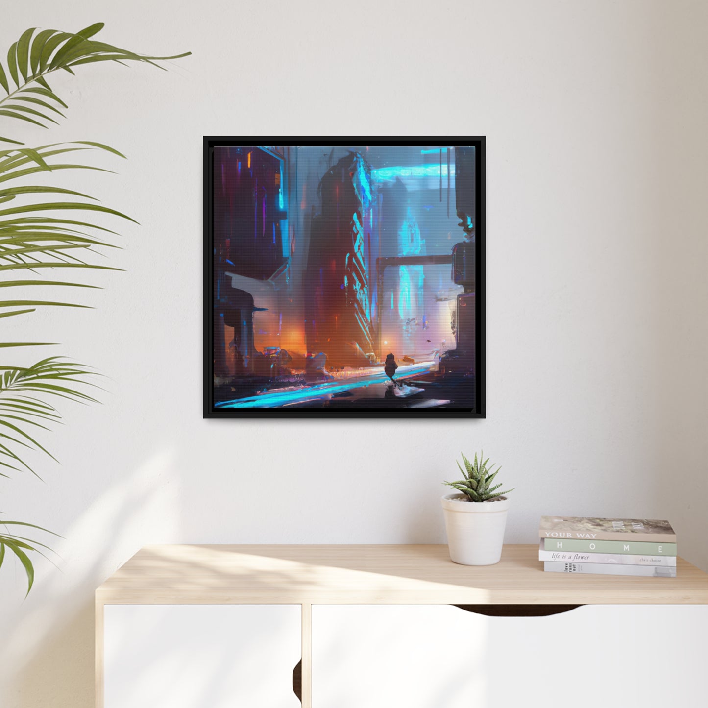 Odette Laurent - Framed Canvas