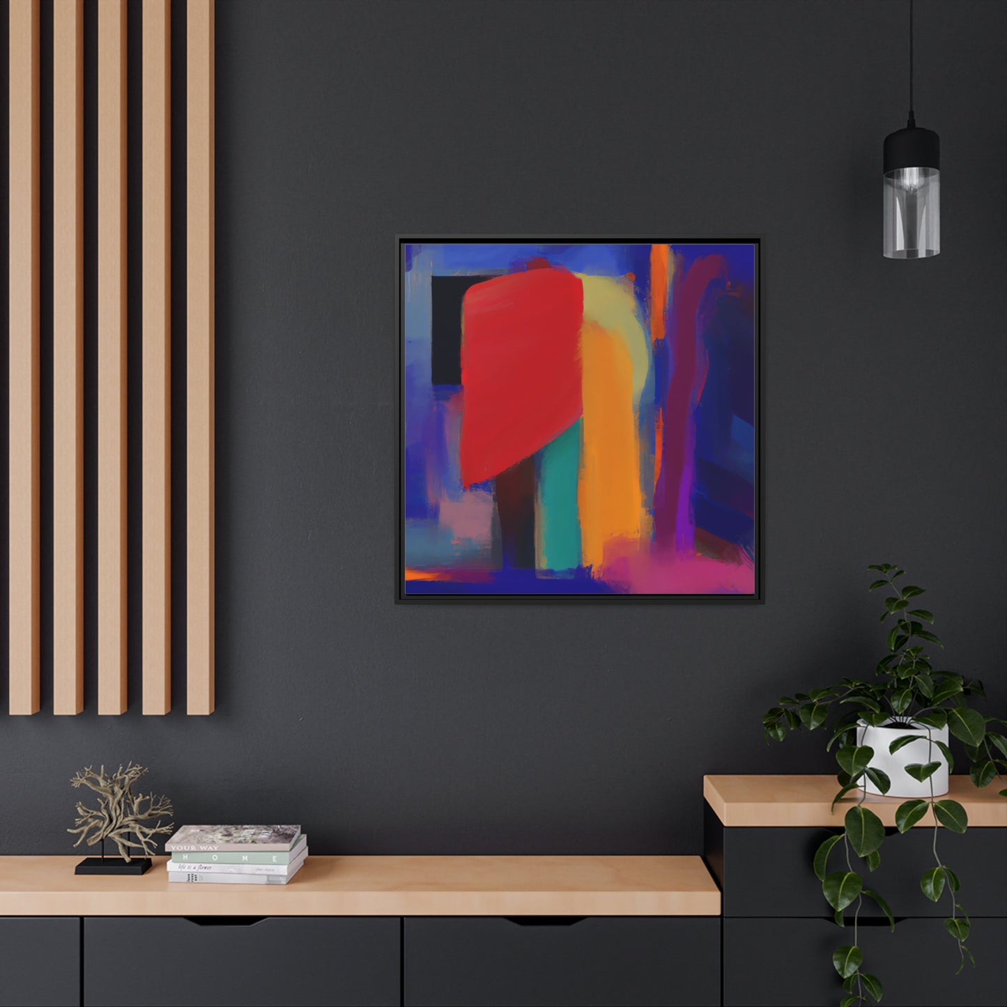 Eustace Melville - Framed Canvas