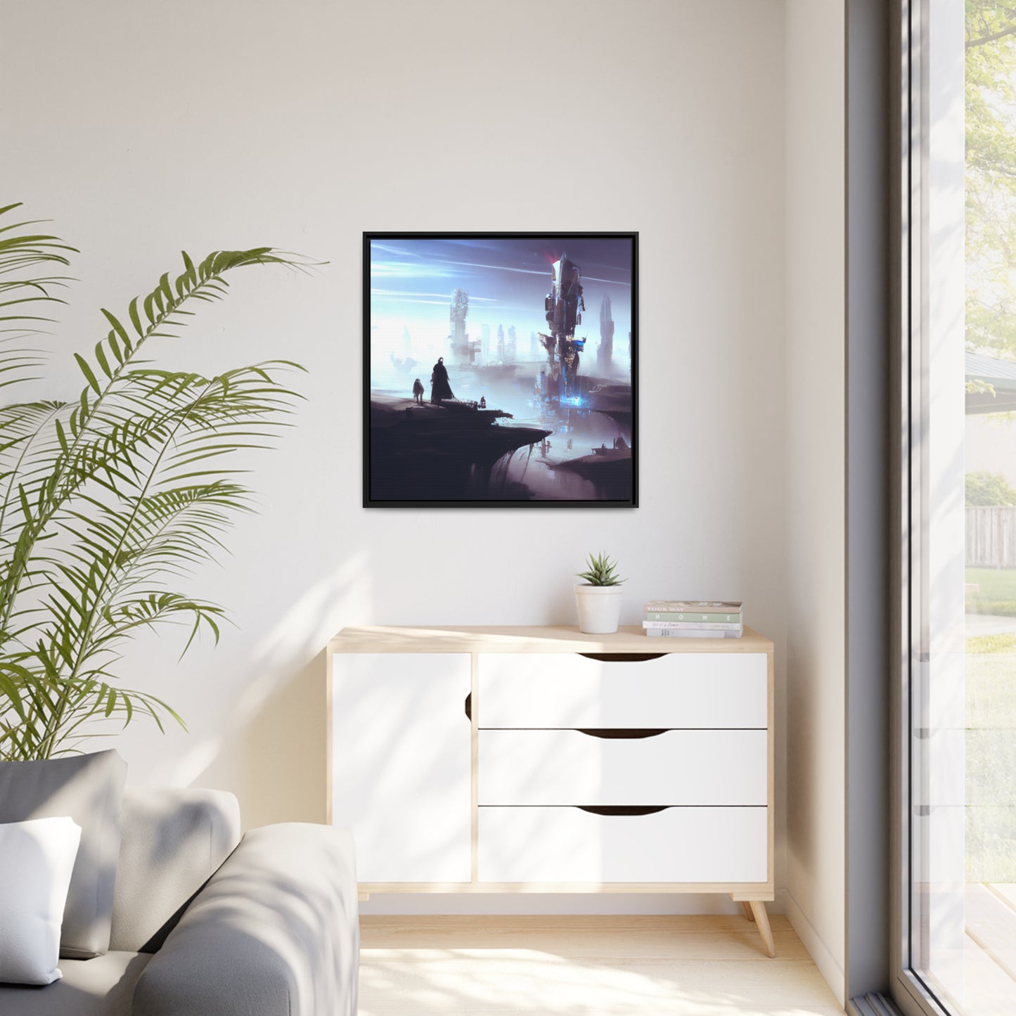 Gideon Stoakes - Framed Canvas