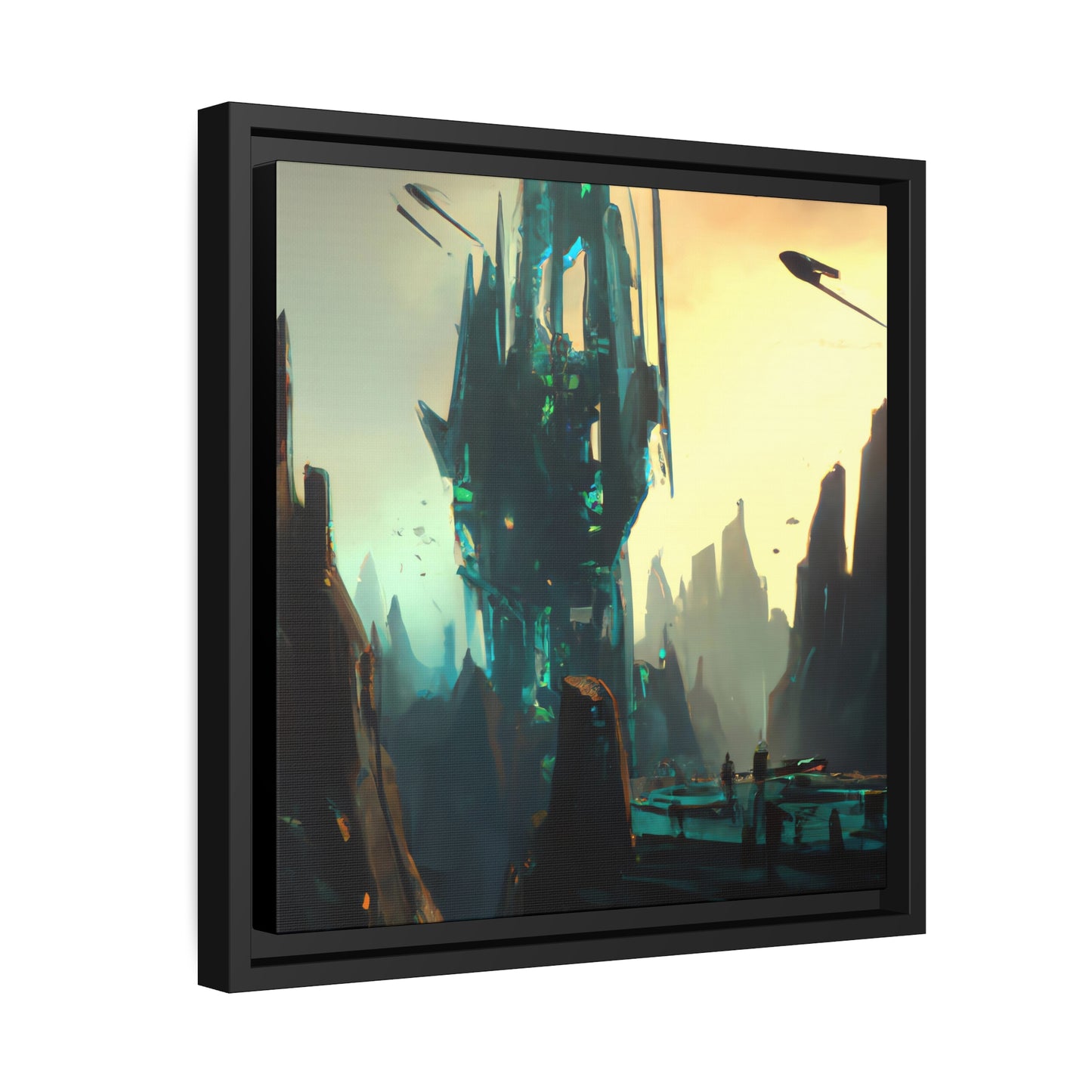 Eva Crowne - Framed Canvas