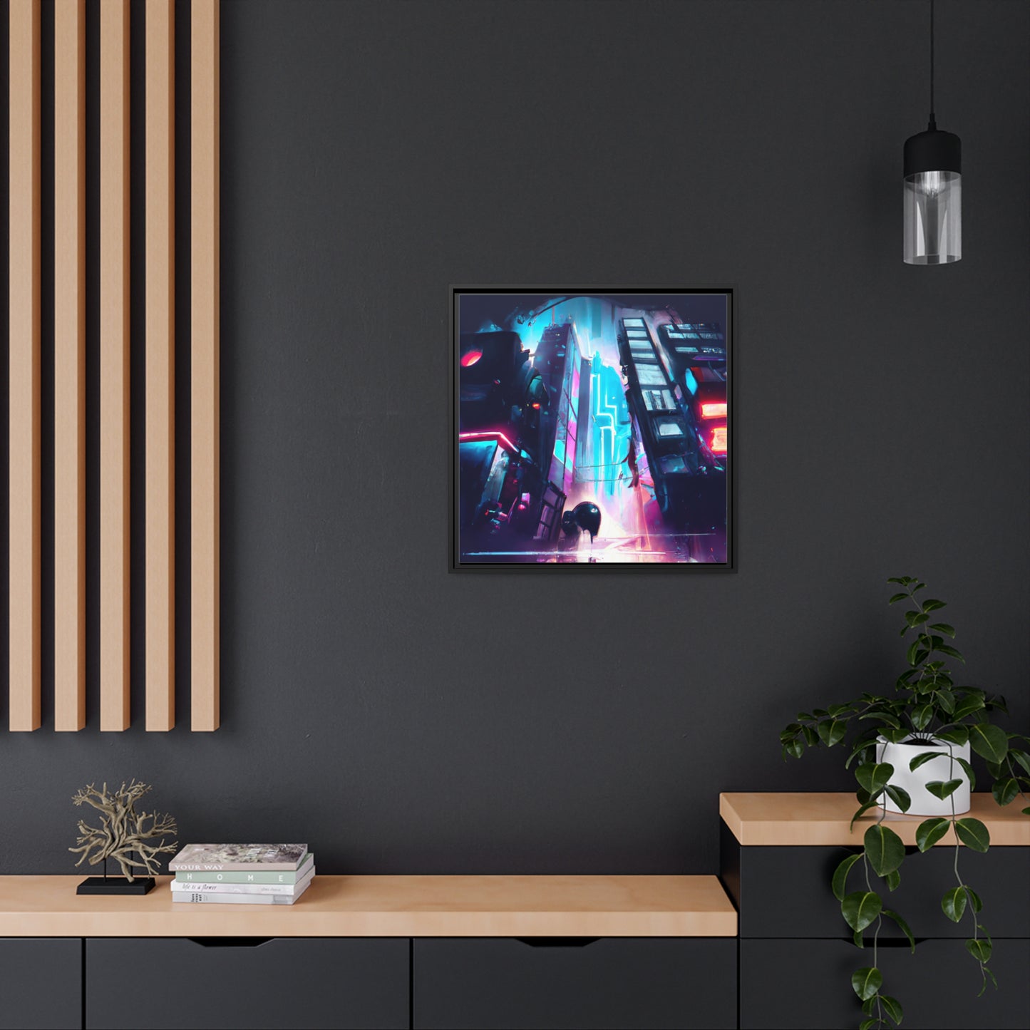 Edward Turner – Gerahmte Leinwand