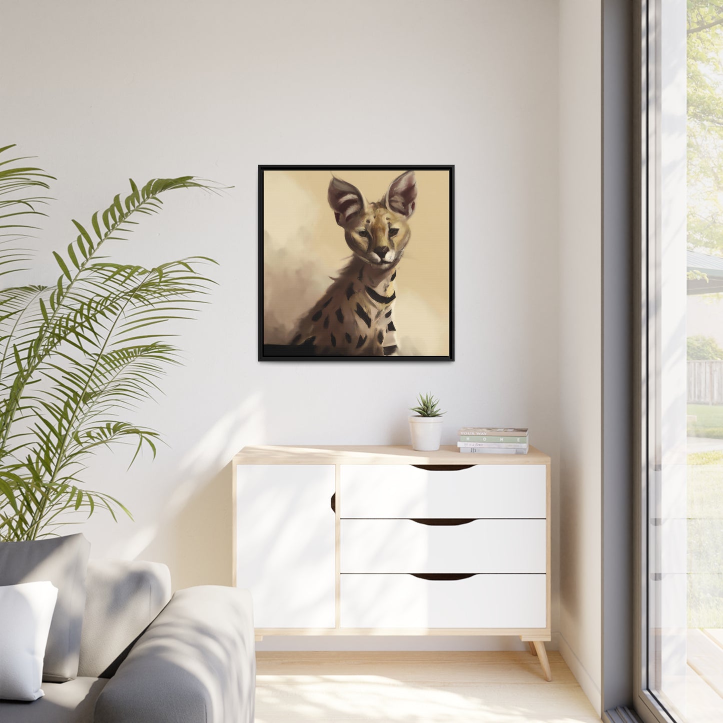 William Blake - Framed Canvas