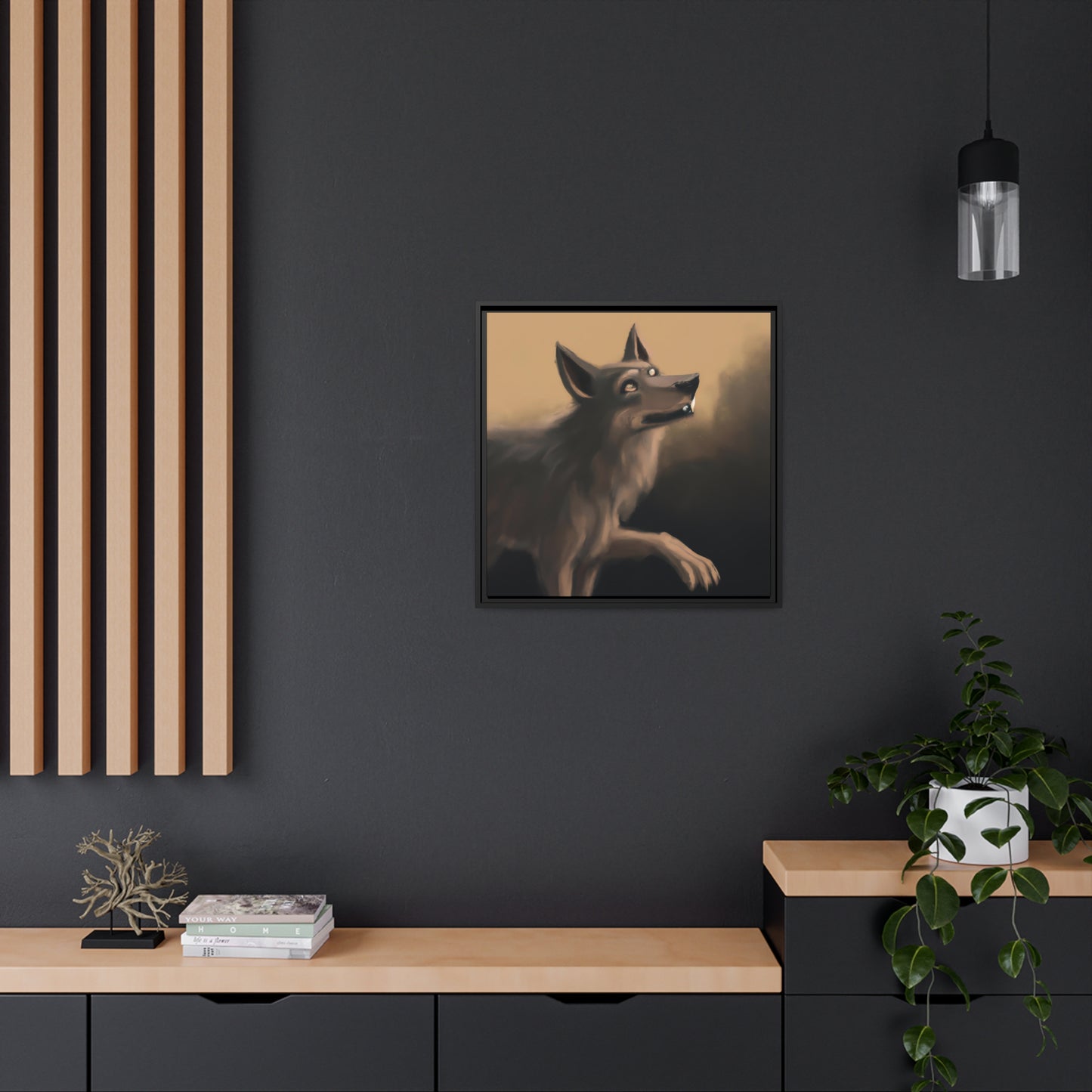 Enoch Van Houten - Framed Canvas