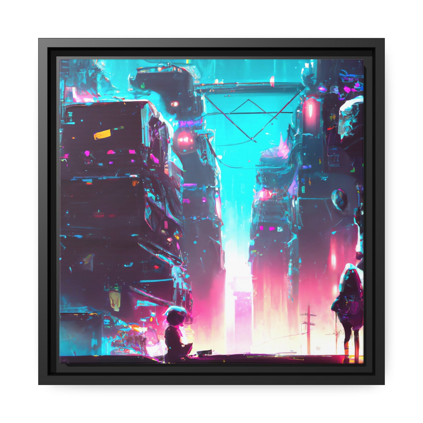 Ludwig Leiberg - Framed Canvas