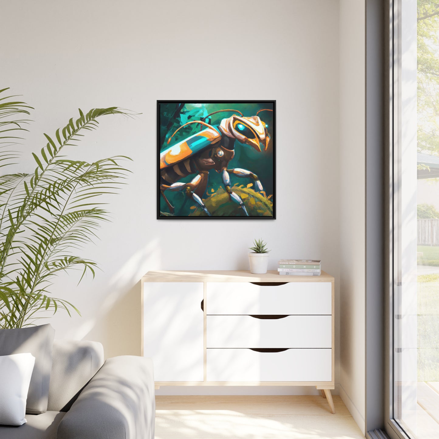 Cecilio Montesinosa - Framed Canvas