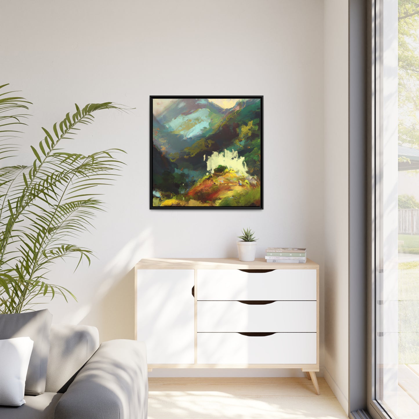 Edwin Turner - Framed Canvas