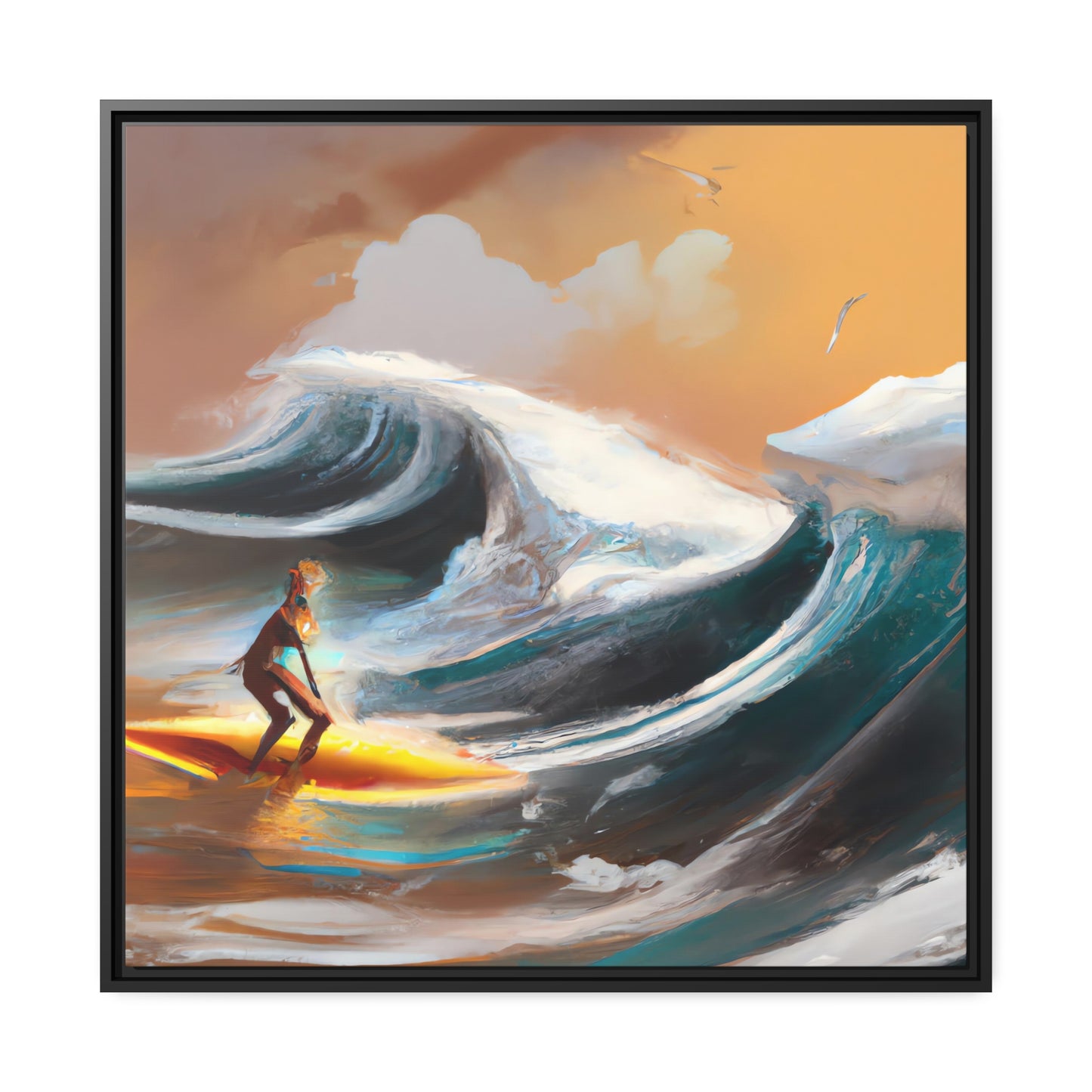 Miles Hartfield - Framed Canvas
