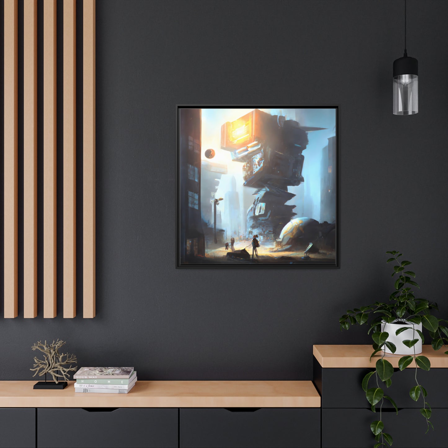 Alistair Artford - Framed Canvas