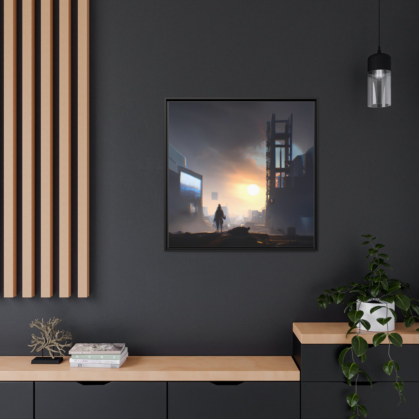 Abigail Davenport - Framed Canvas