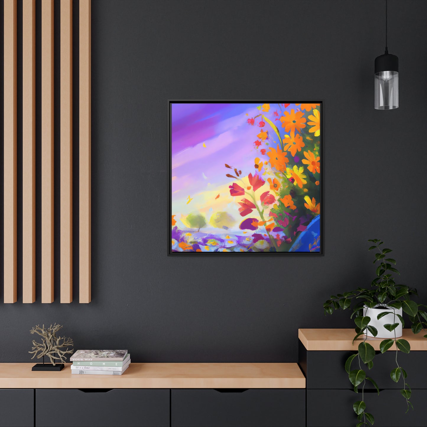 Cecilia Lavinia - Framed Canvas