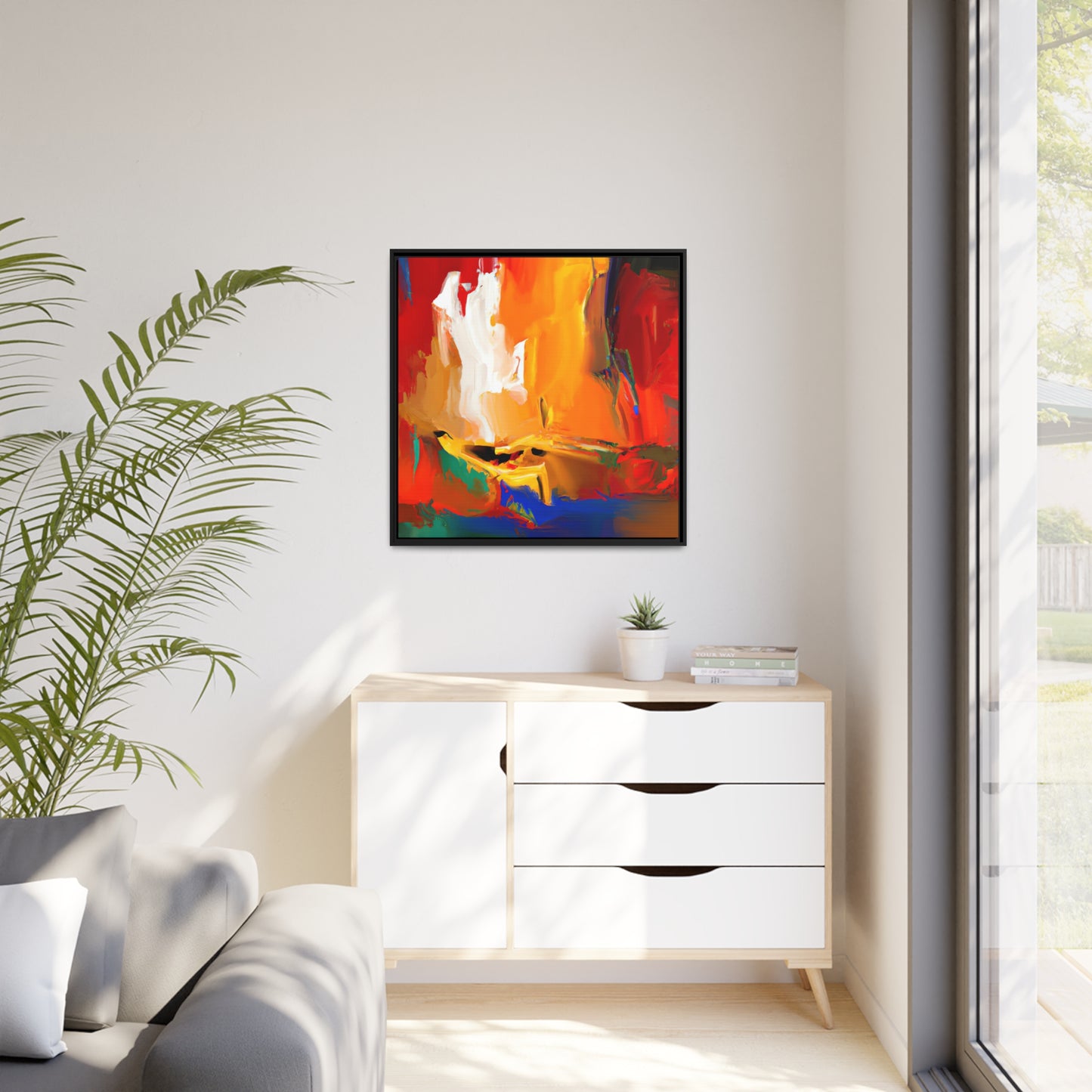 Johnathon Prescott - Framed Canvas