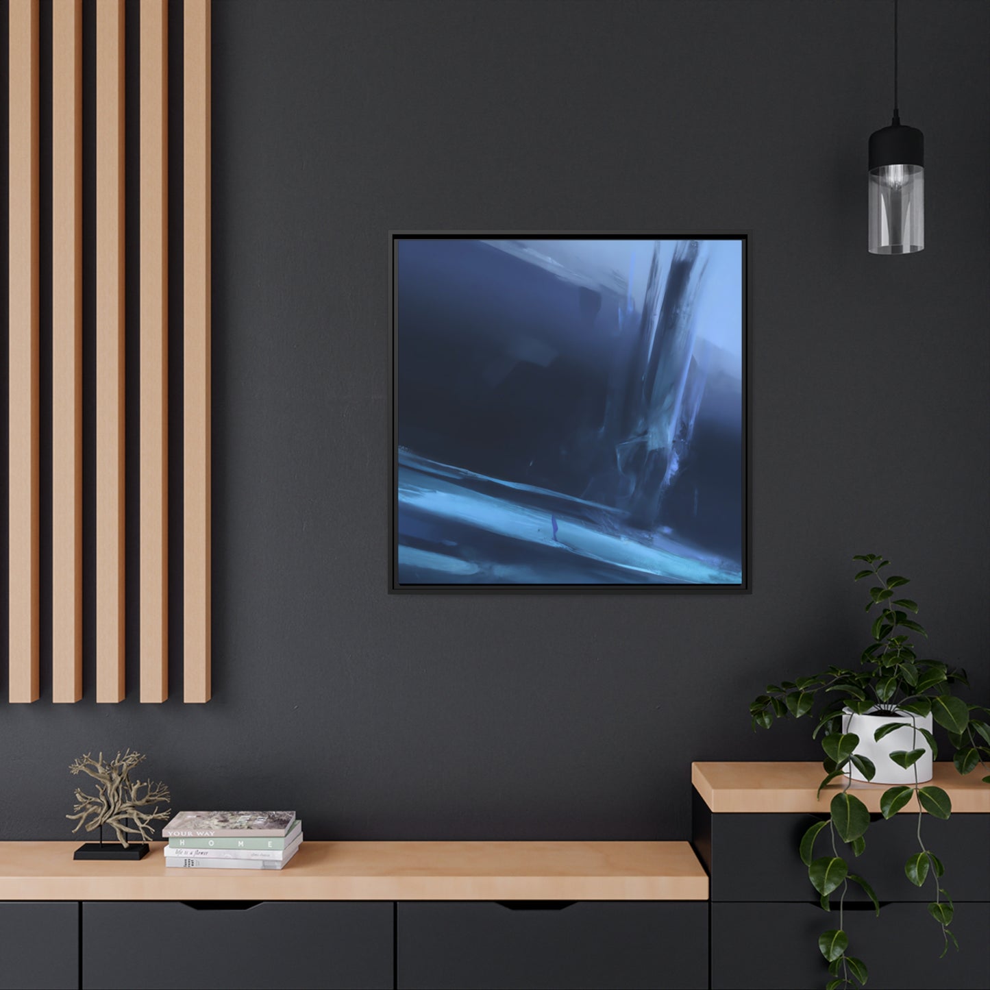 Josephine Mayflower - Framed Canvas