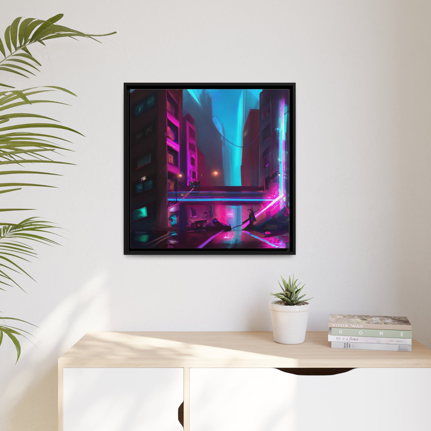 Charles Edward Street - Framed Canvas