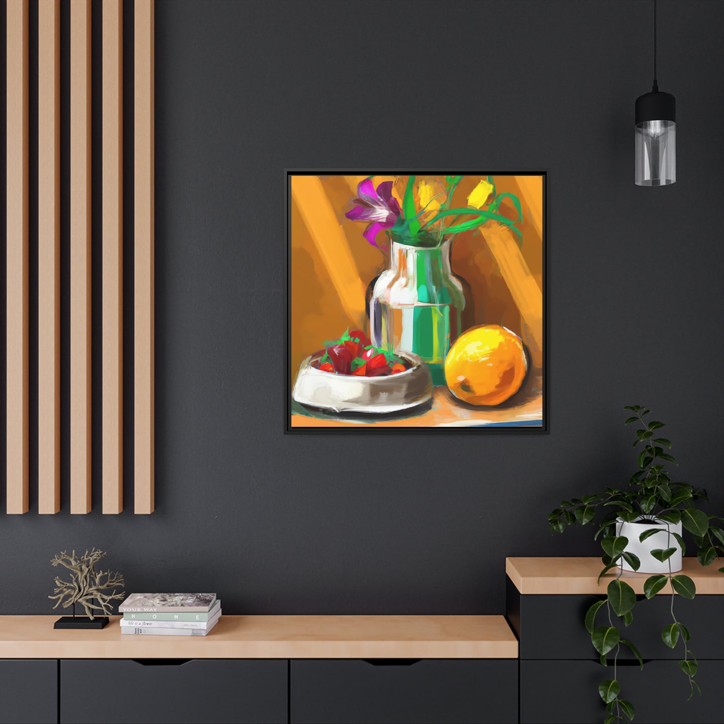 Evanora Lusterwood - Framed Canvas