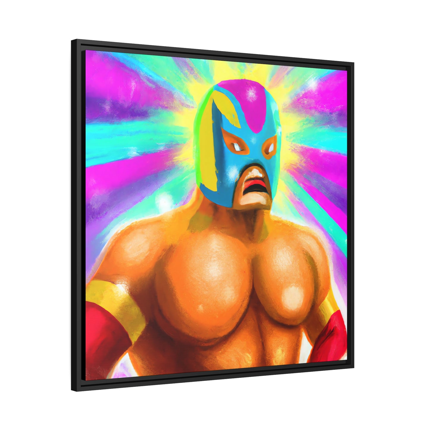 Andres Escalona de la Flor - Framed Canvas