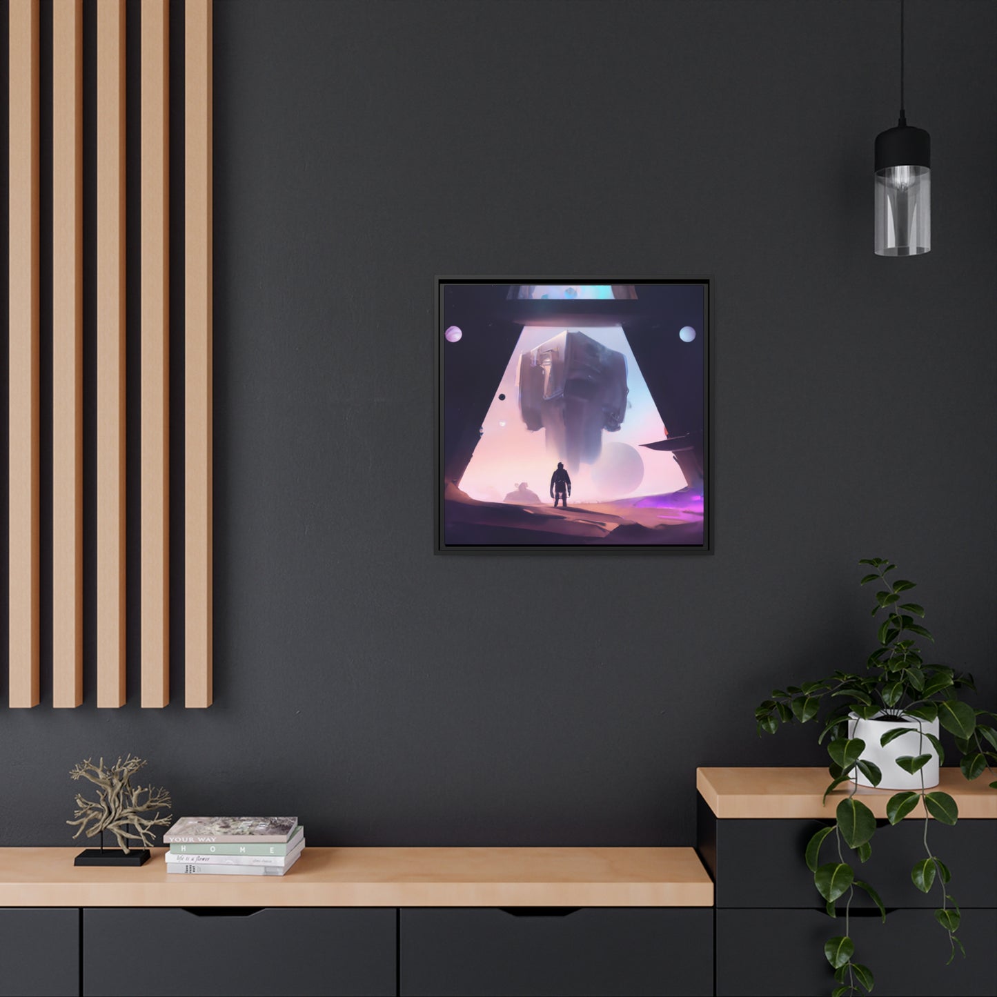 Arielle Palette – Gerahmte Leinwand