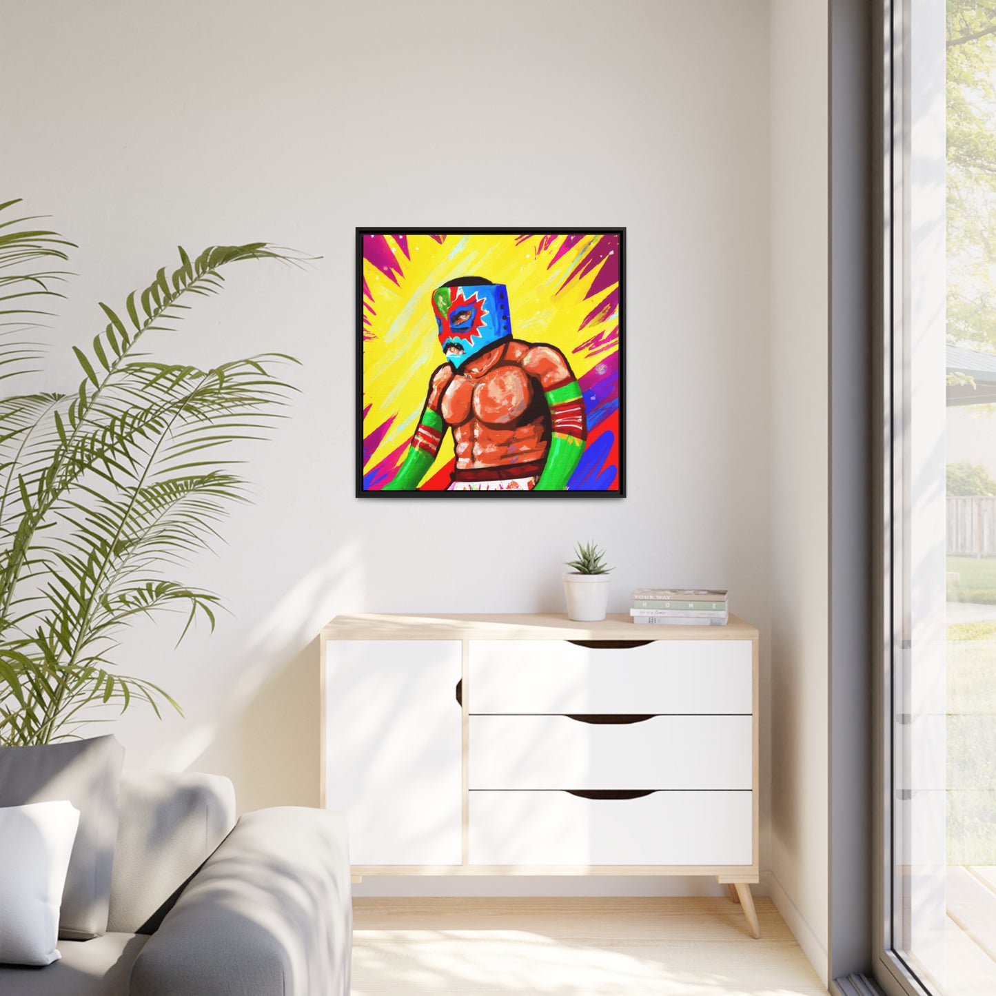 Florencio Rivas - Framed Canvas