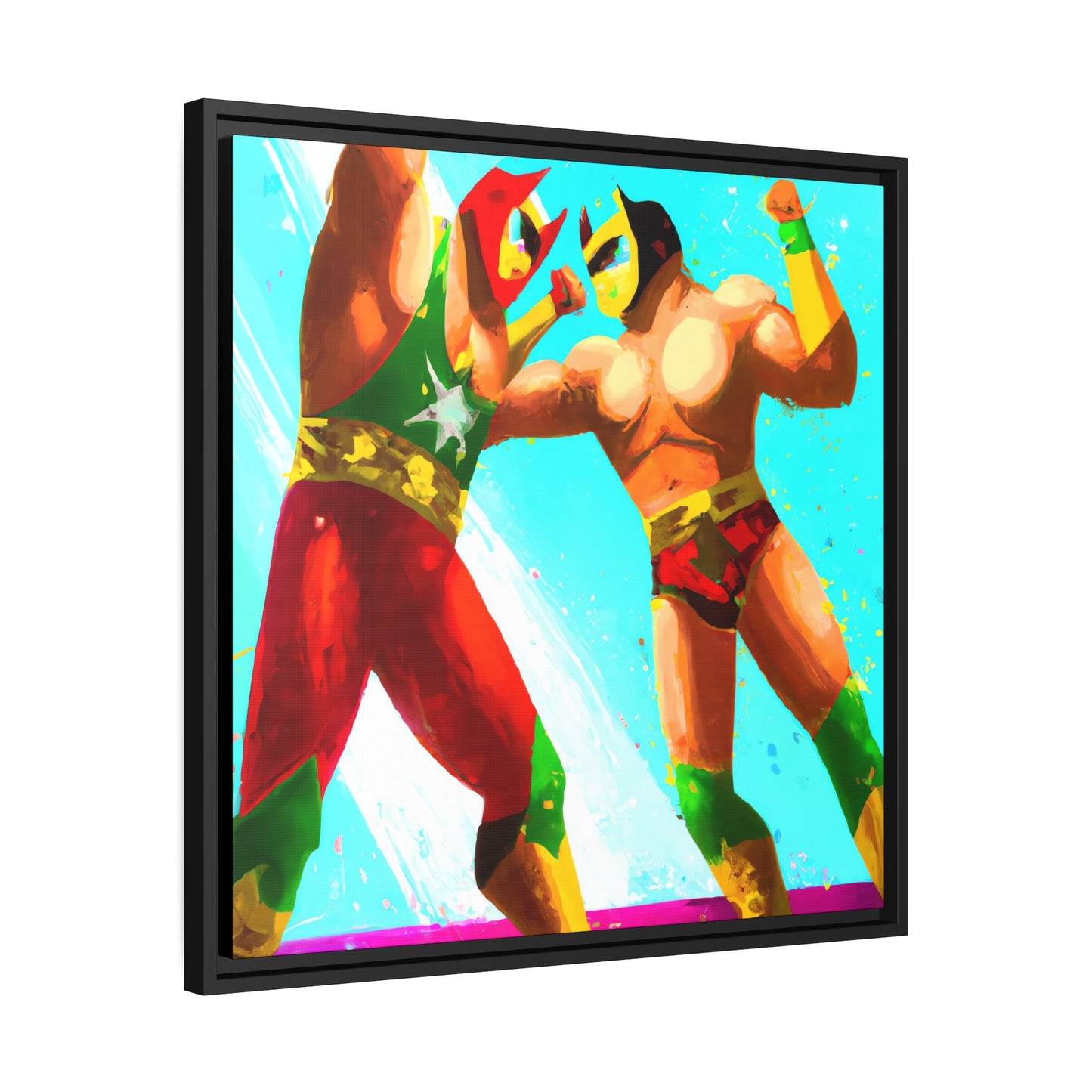 Carlos Rivera Santos - Framed Canvas