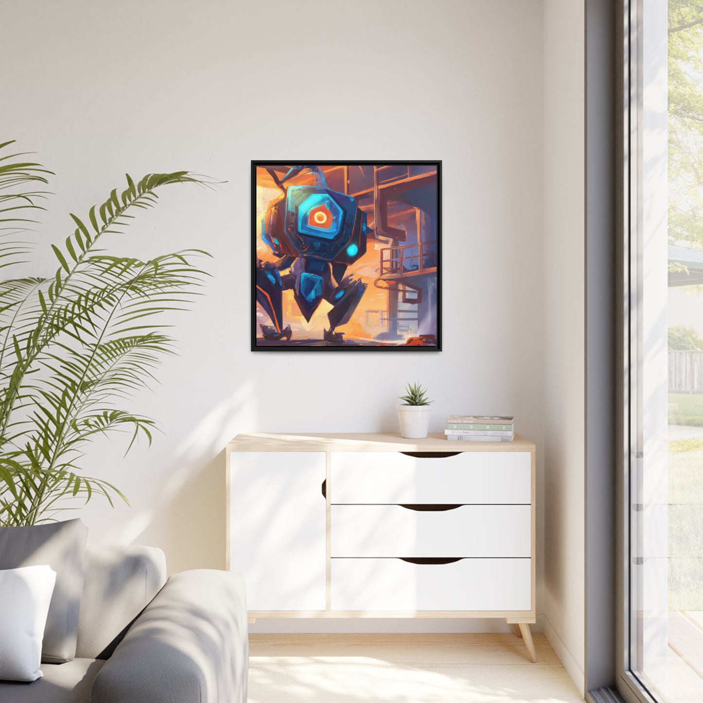 Miles Davenport - Framed Canvas
