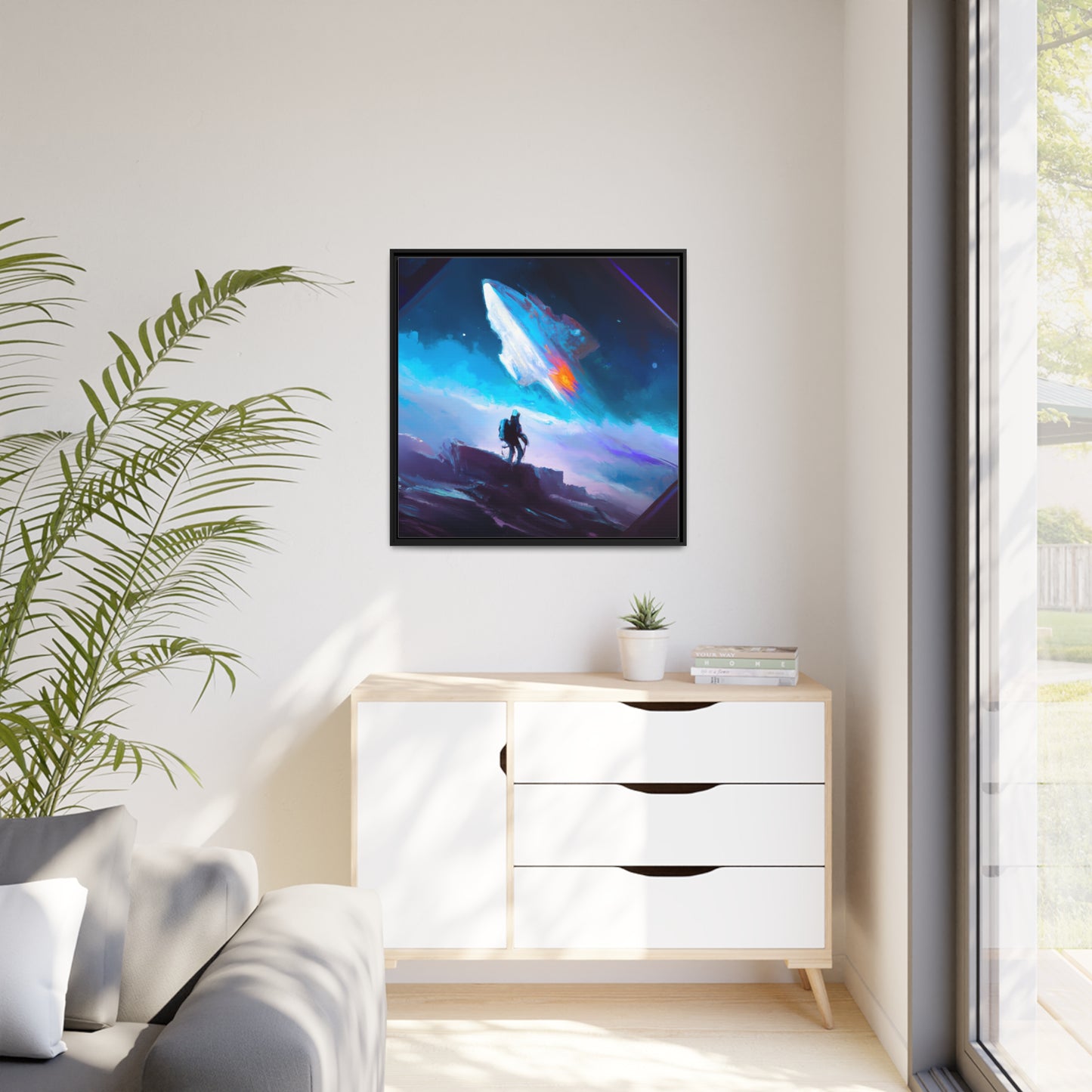 Eleanor Abbot - Framed Canvas