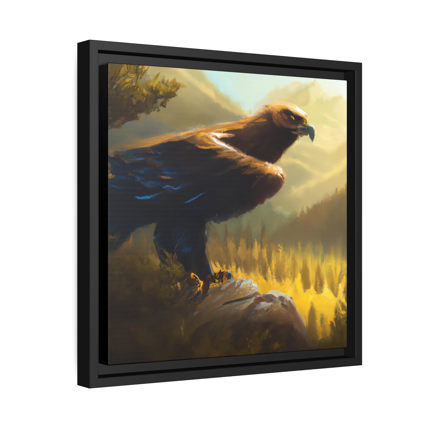 Pablo Rembrandt - Framed Canvas