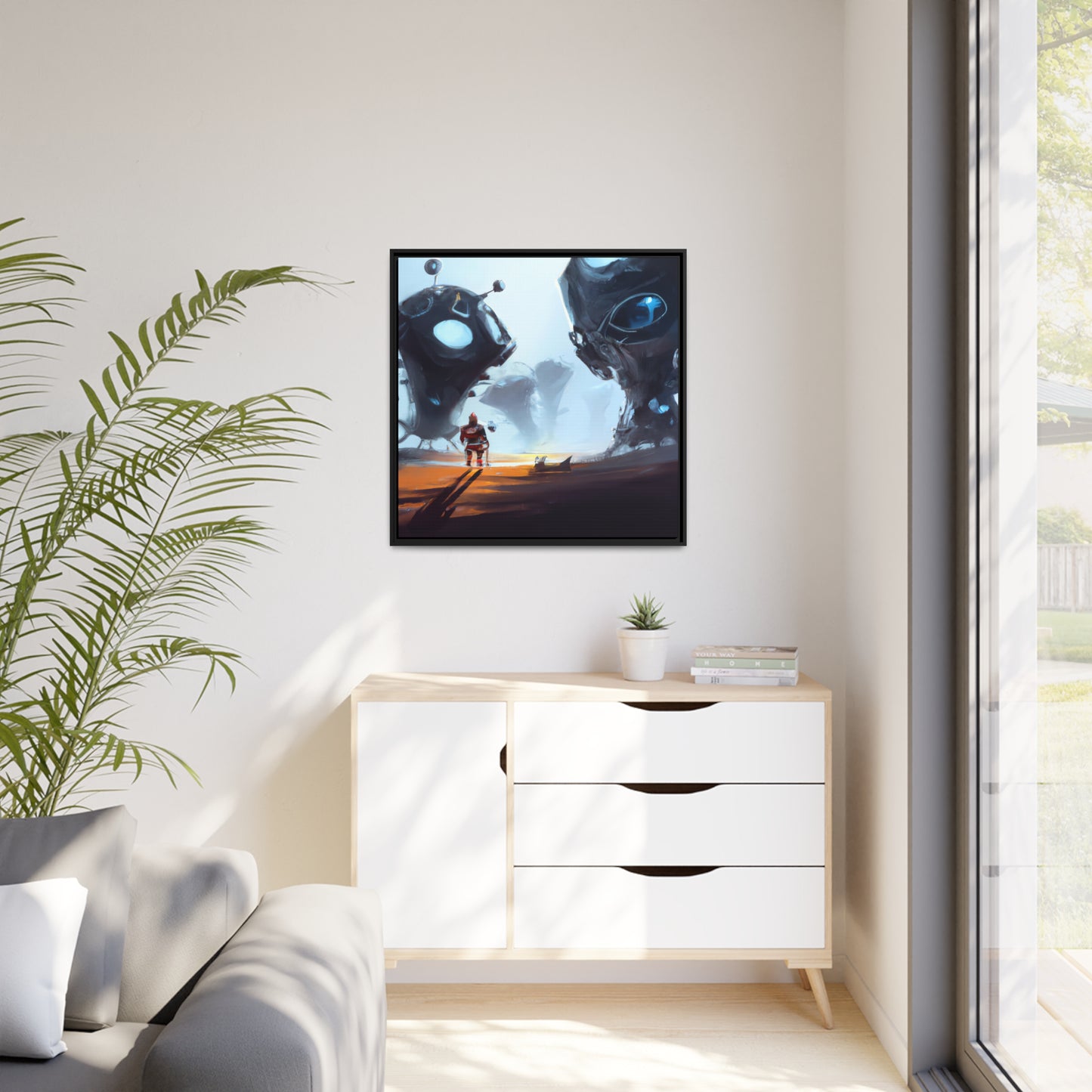 Irene Turner - Framed Canvas