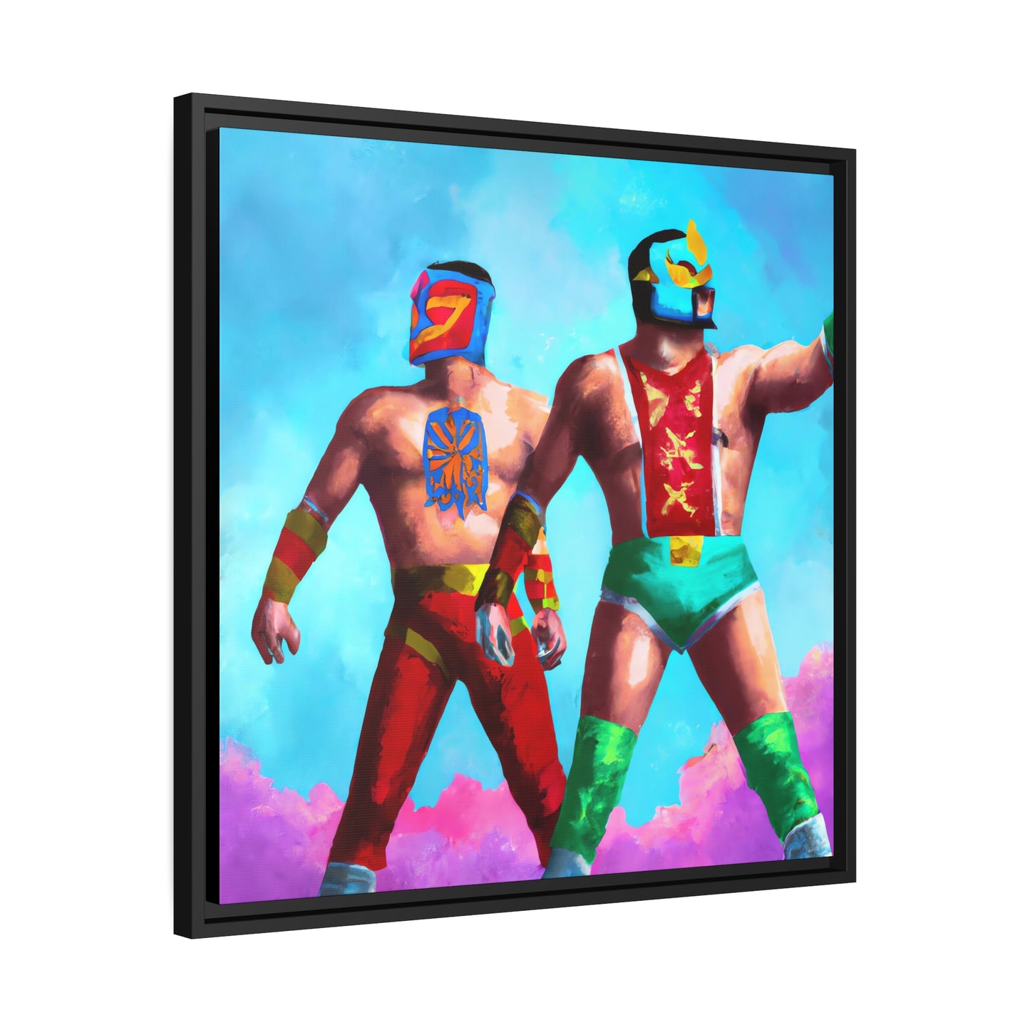 Salvador Diaz - Framed Canvas