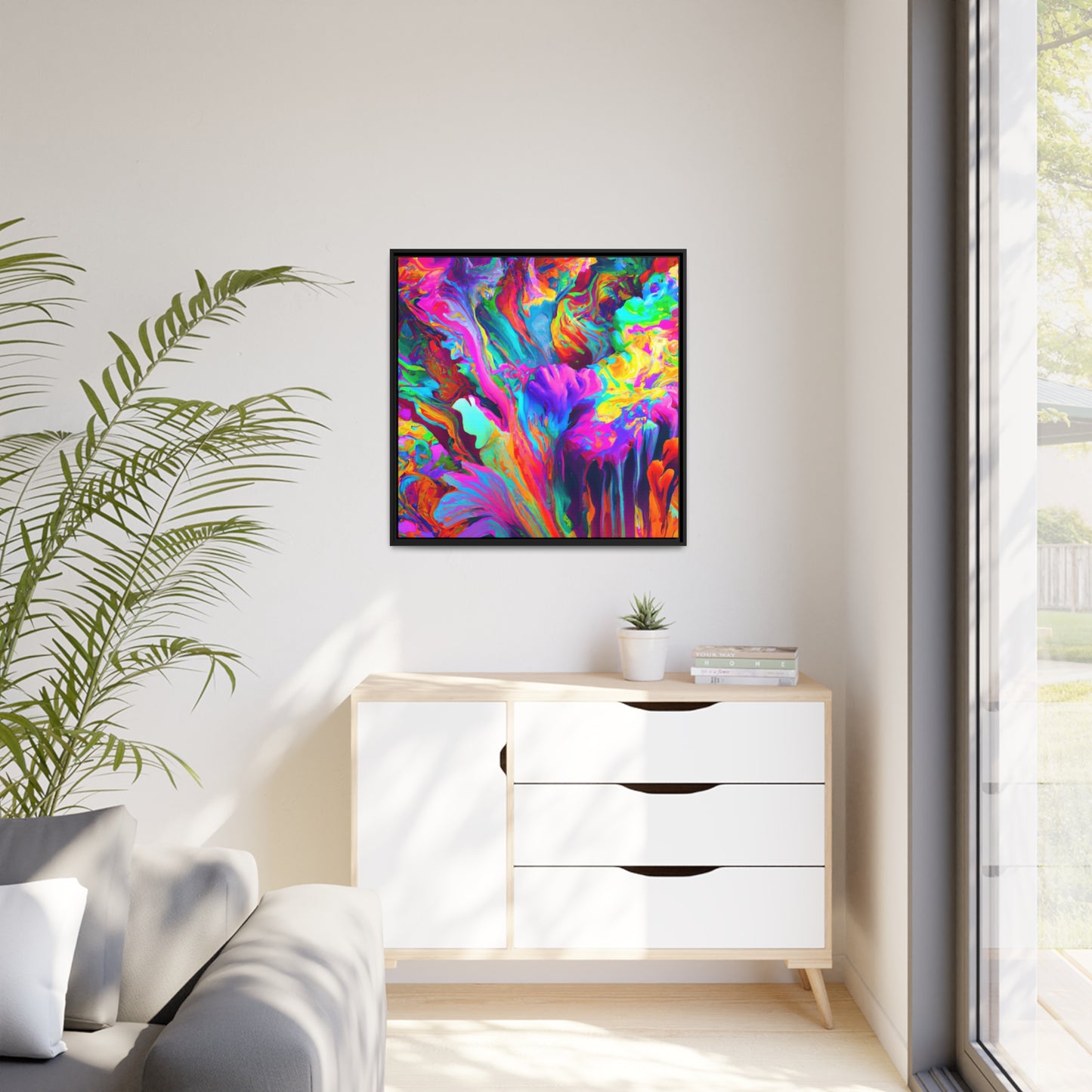 Claudia Desmarais - Framed Canvas