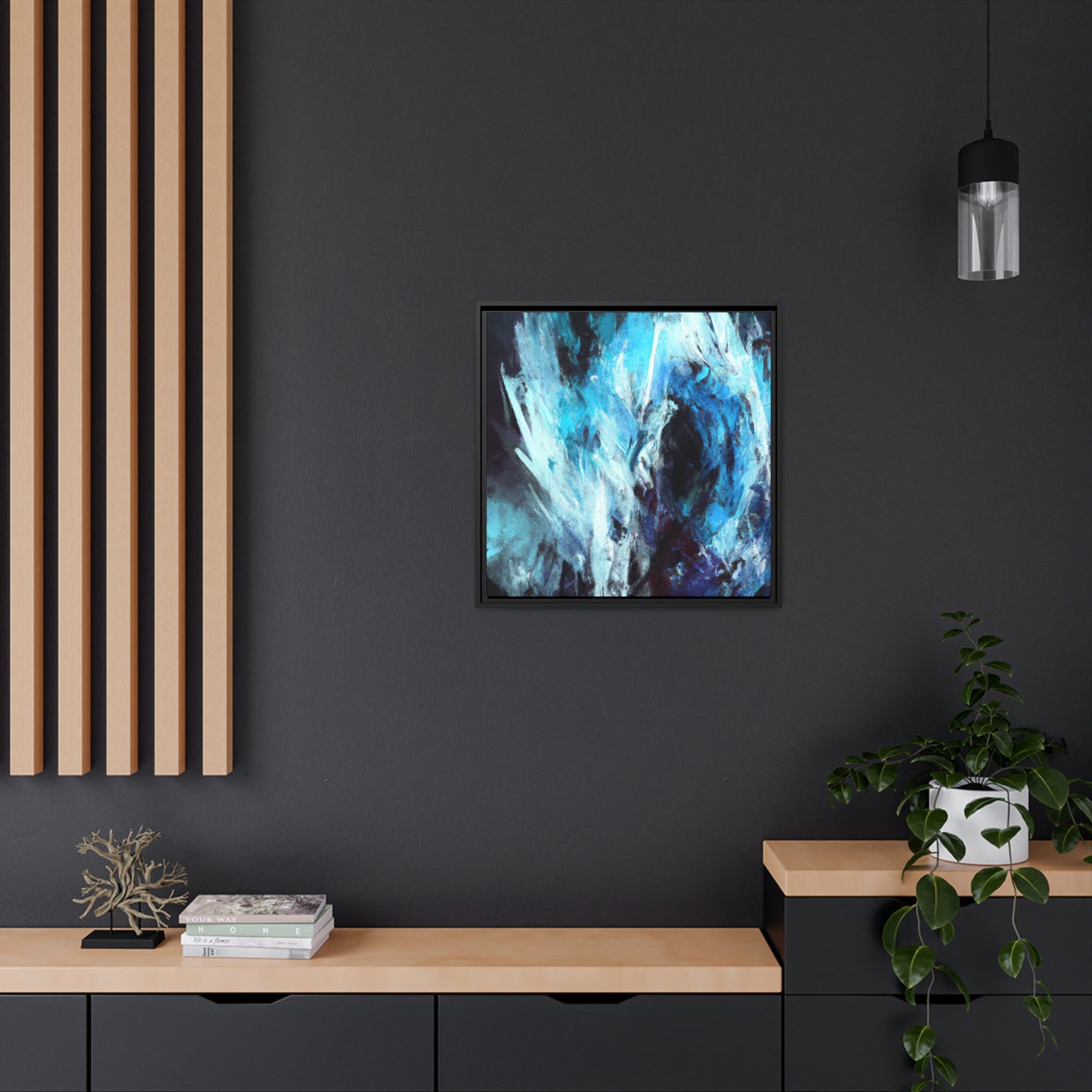 Leopold van Hoven - Gerahmte Leinwand