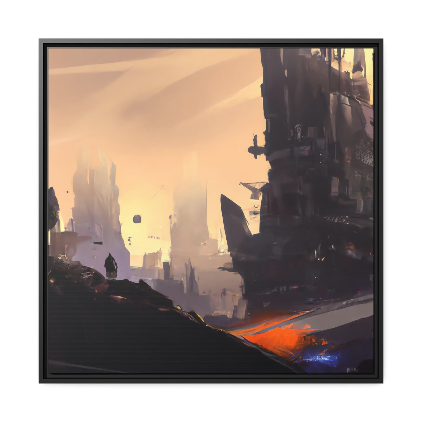 Eliza Longview - Framed Canvas