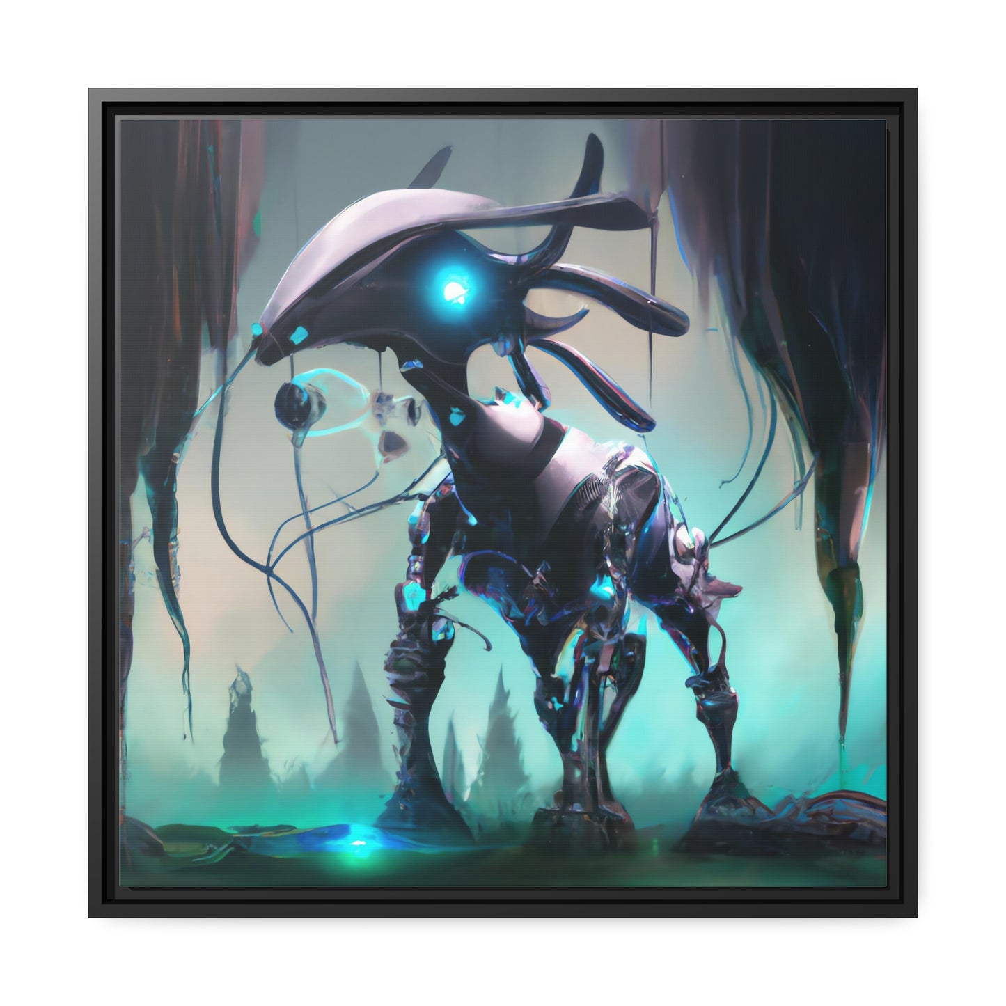 Brigitte Tristar – Gerahmte Leinwand