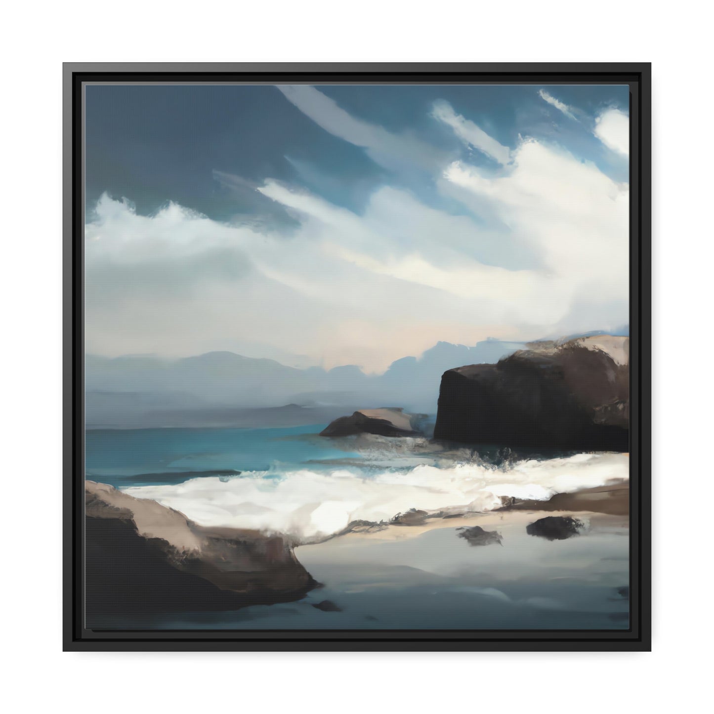 Victorine Lefevre - Framed Canvas