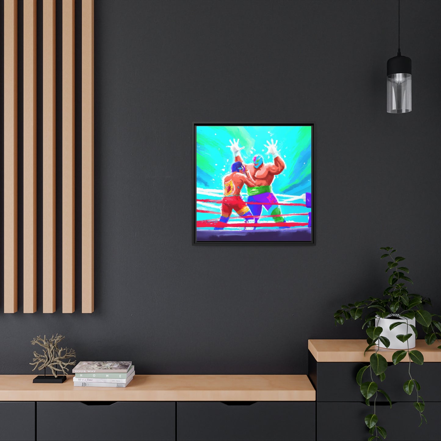 Silas Turner - Framed Canvas