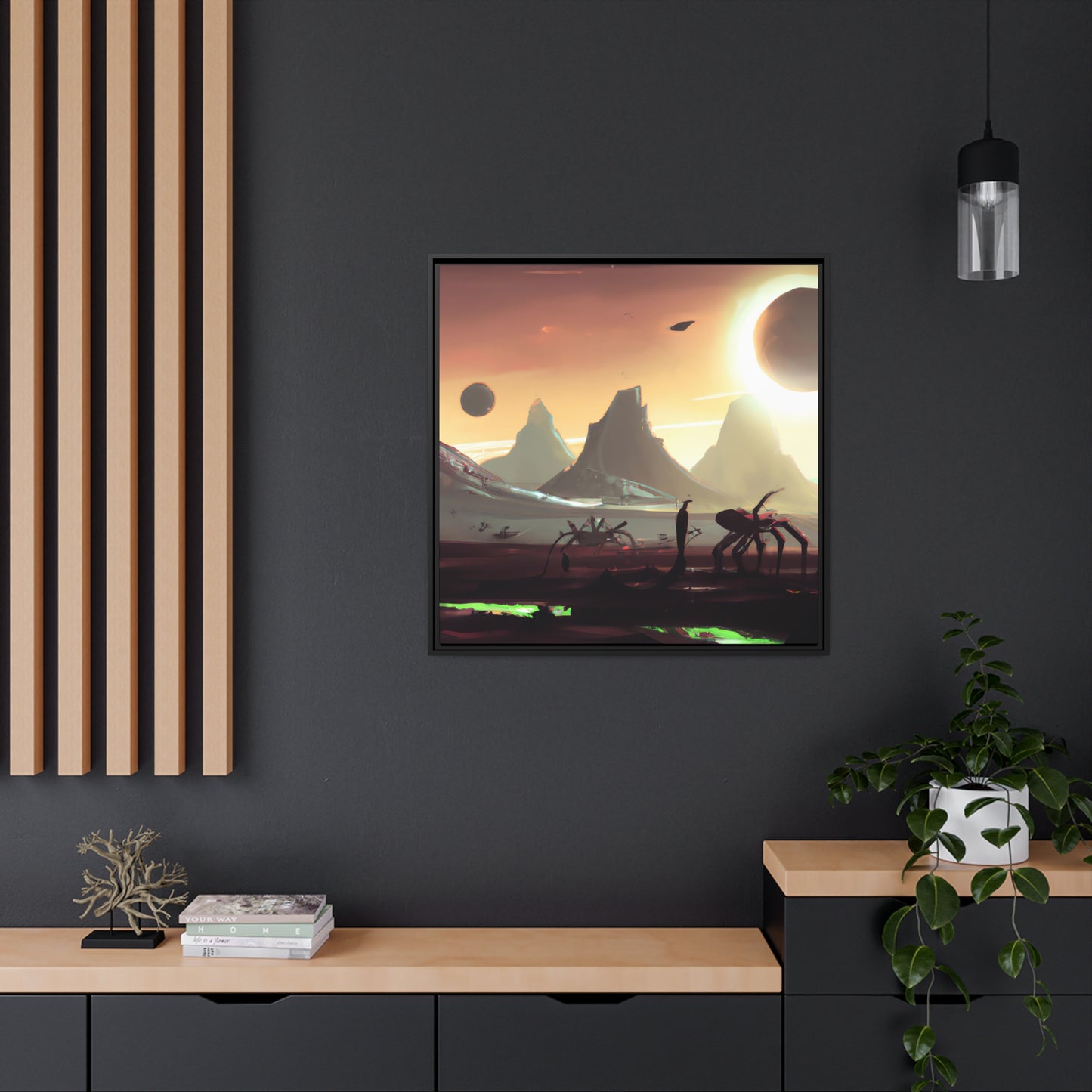 Marlon Tyler - Framed Canvas