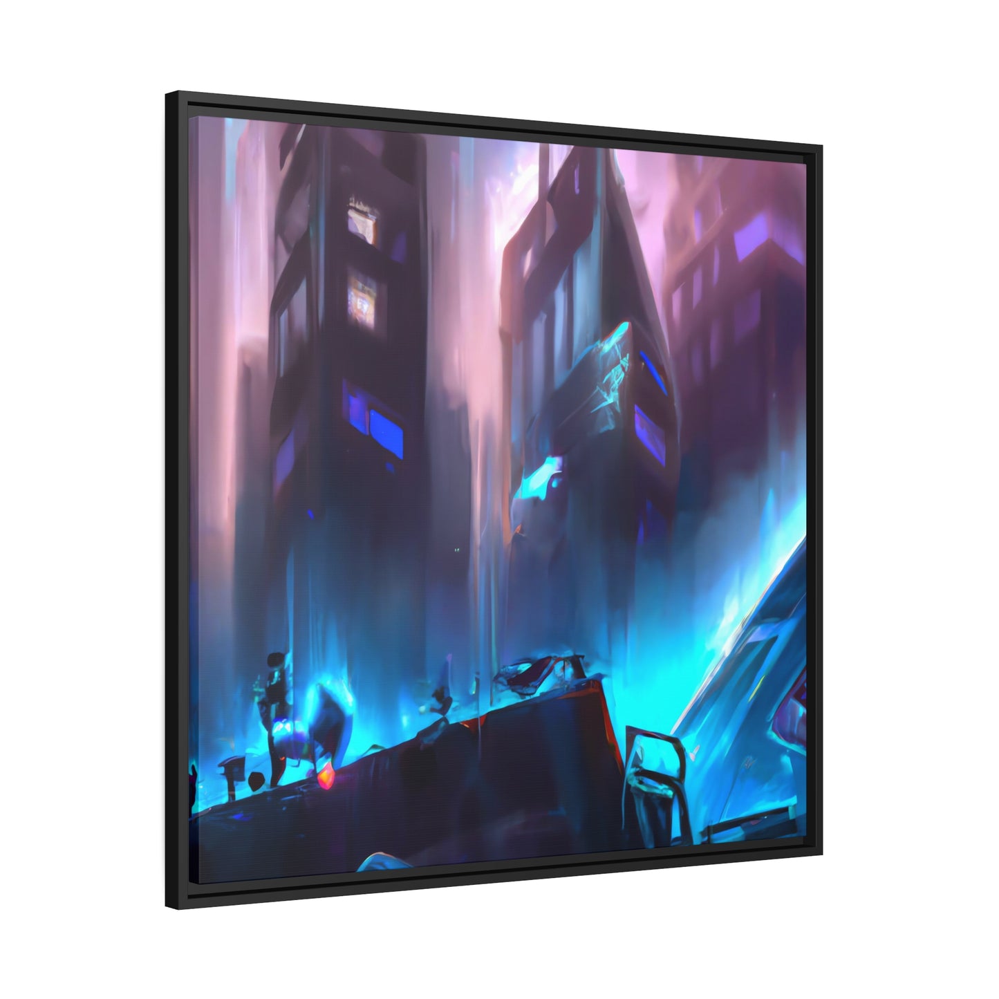 Vincent Van Gibson - Framed Canvas