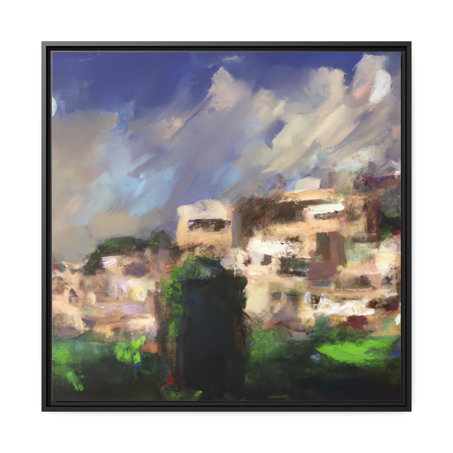 Henry J. Harris - Framed Canvas