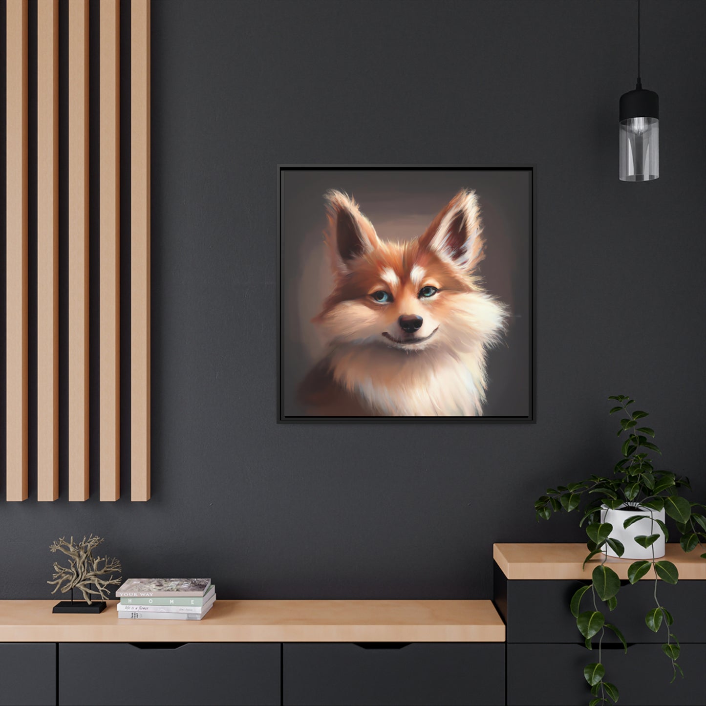 Ludovica di Guarini - Framed Canvas