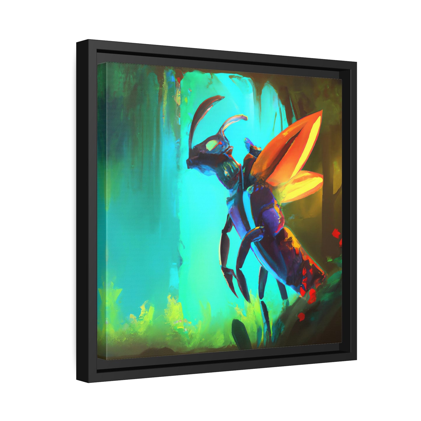 Aloisia D'Astorga - Framed Canvas