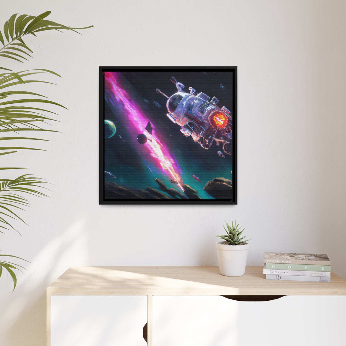 Augustus Antonius - Framed Canvas