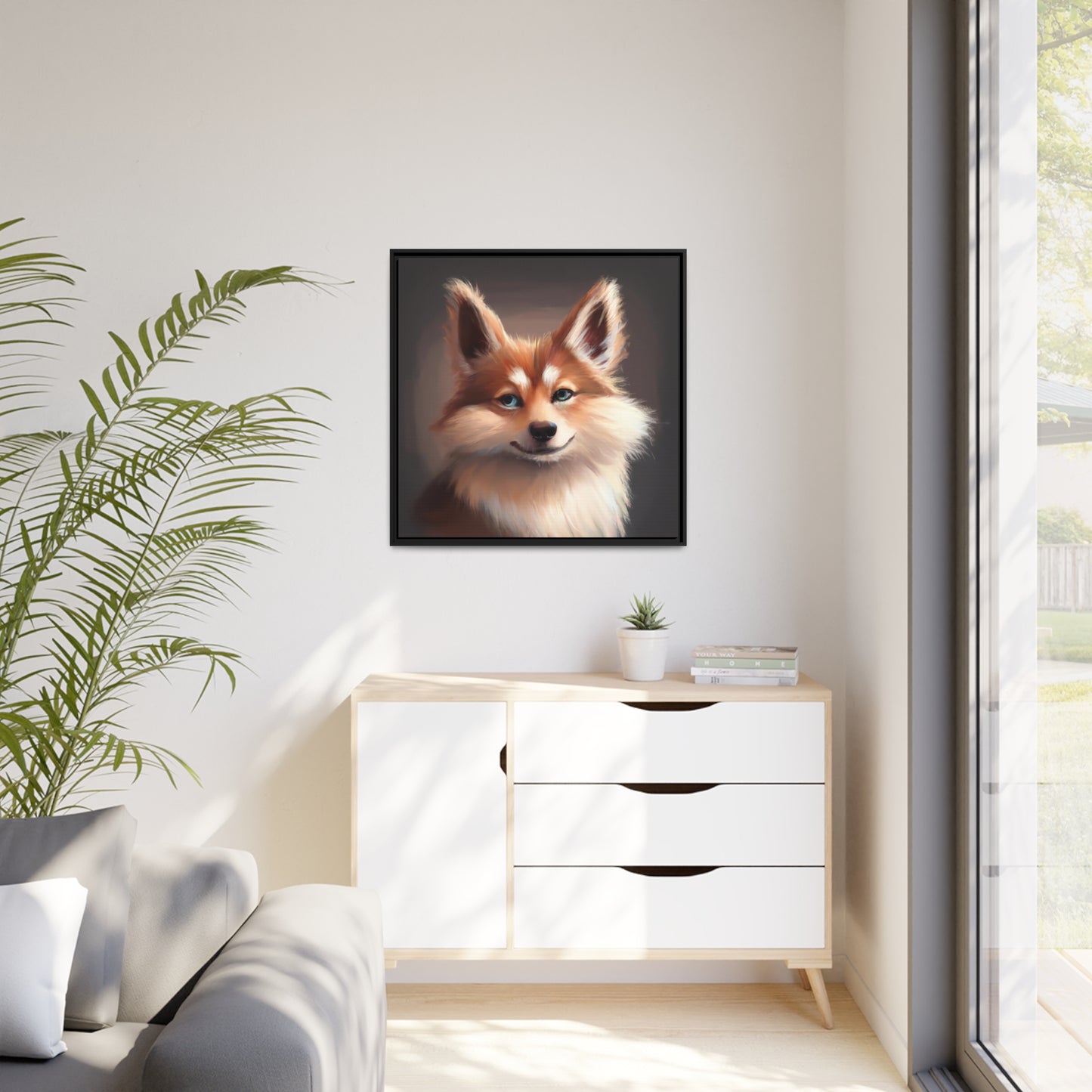 Ludovica di Guarini - Framed Canvas