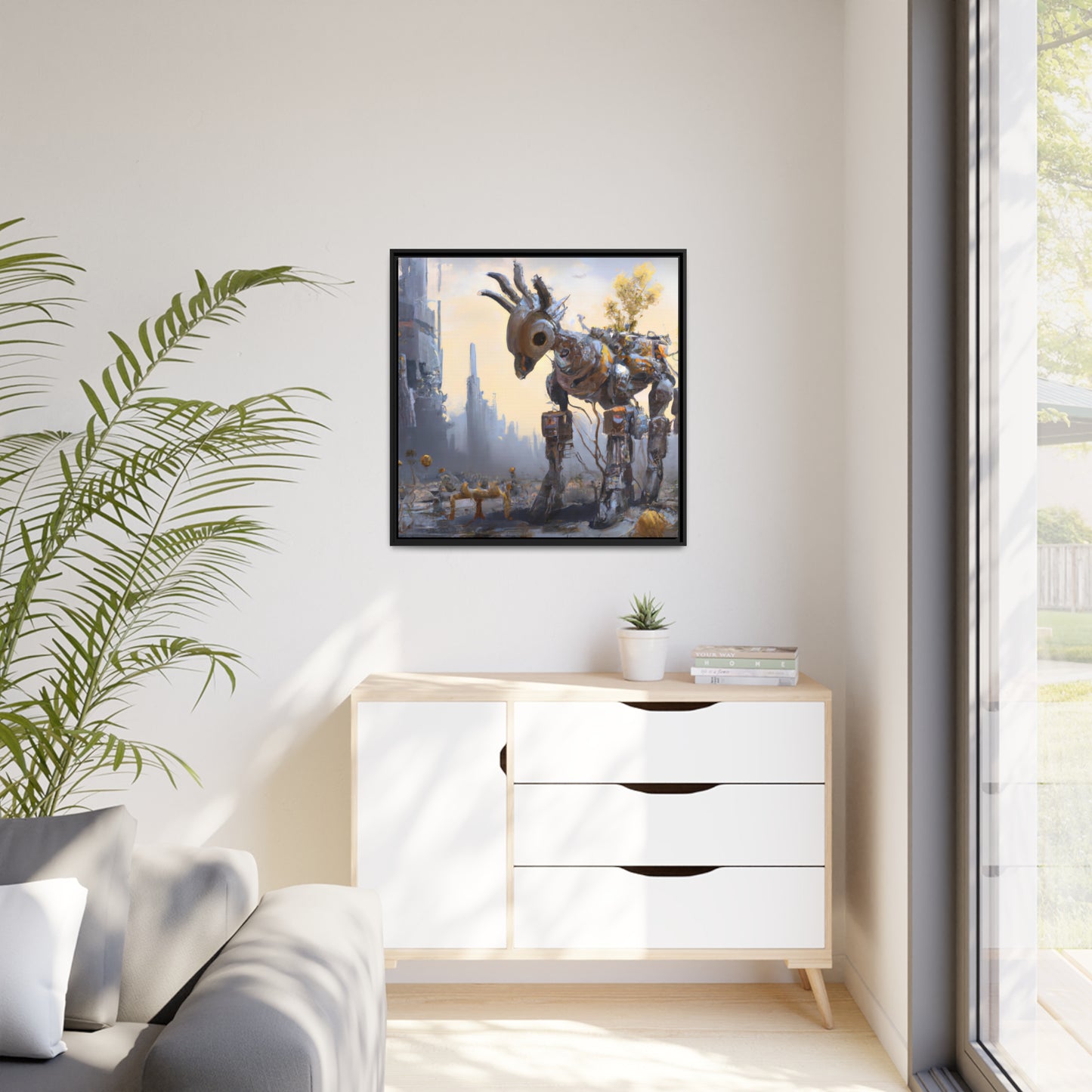 Aurancius Creasence - Framed Canvas