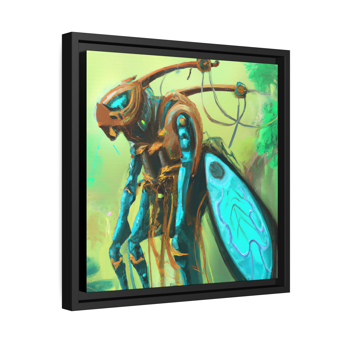 Zane Silverstone - Framed Canvas