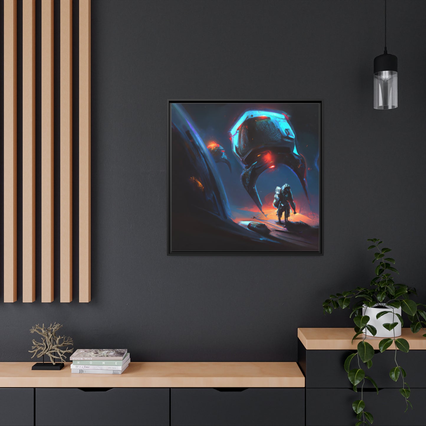 Olivia Montague - Framed Canvas