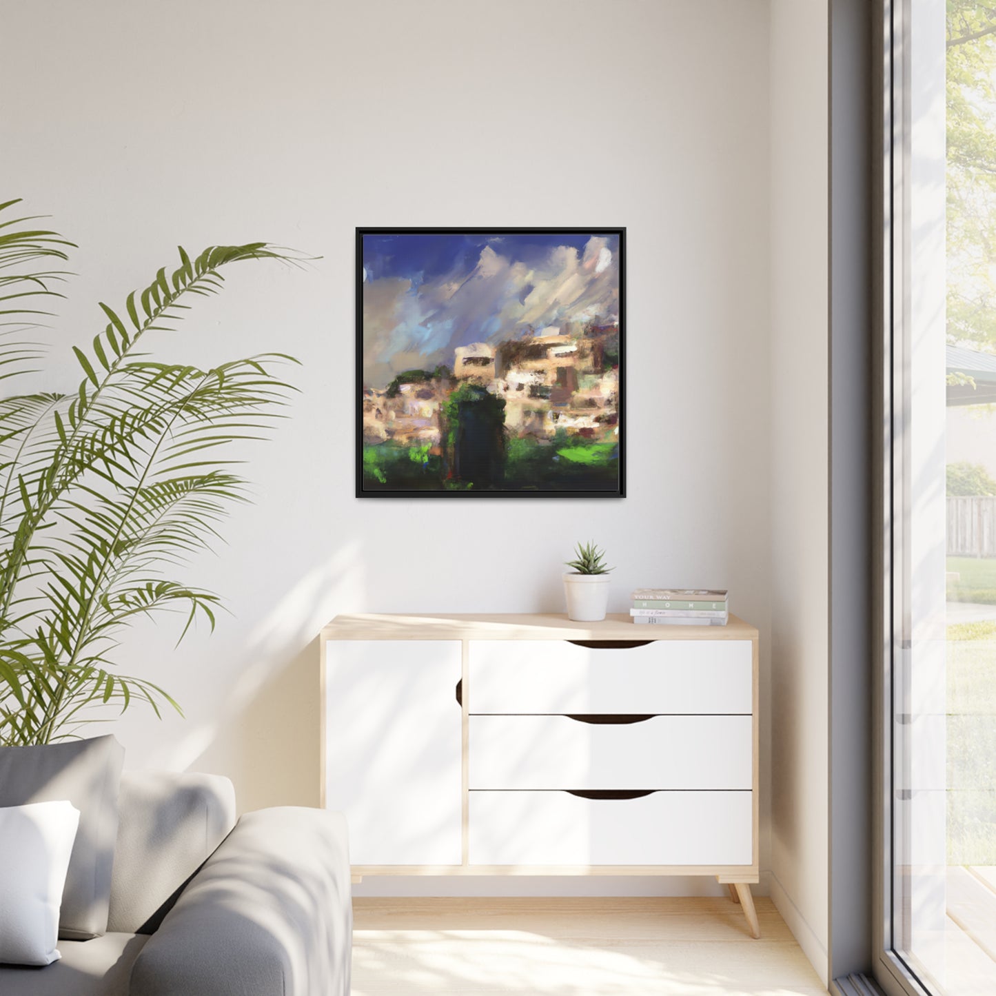 Henry J. Harris - Framed Canvas