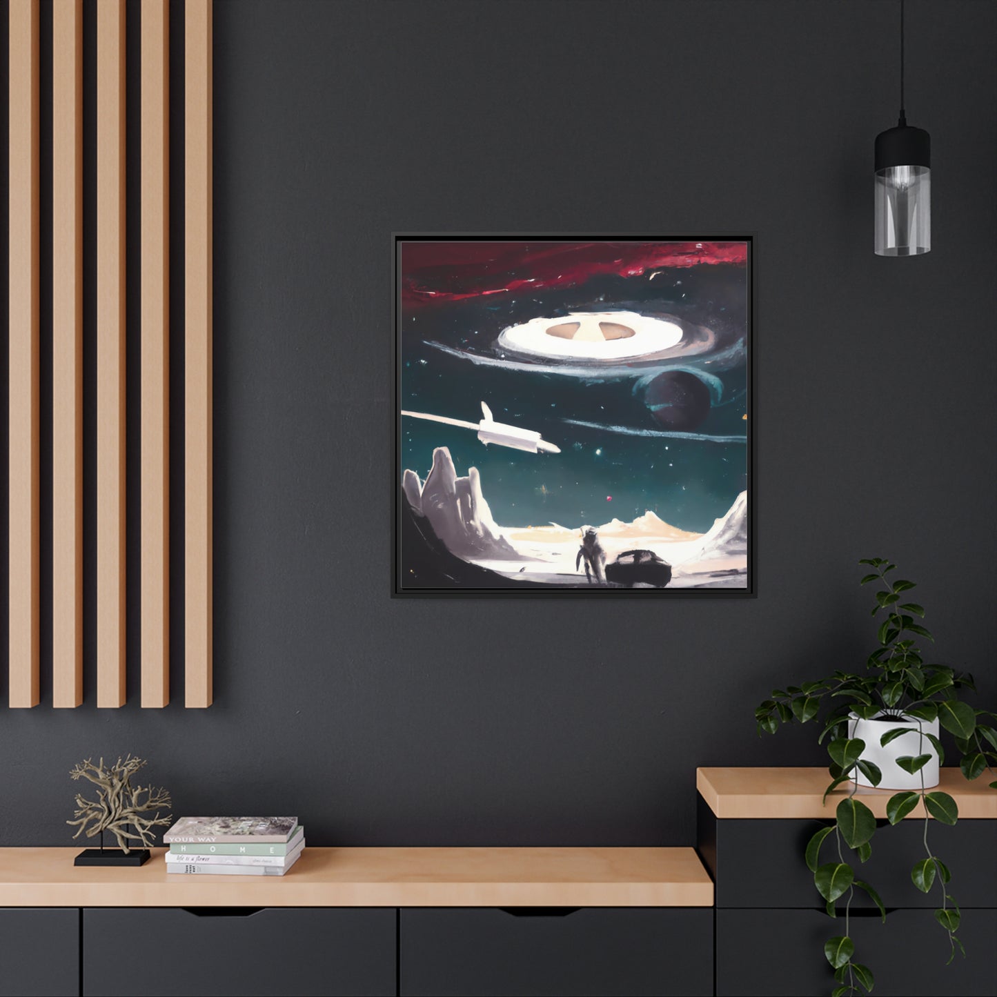 Spectra Jinx - Framed Canvas