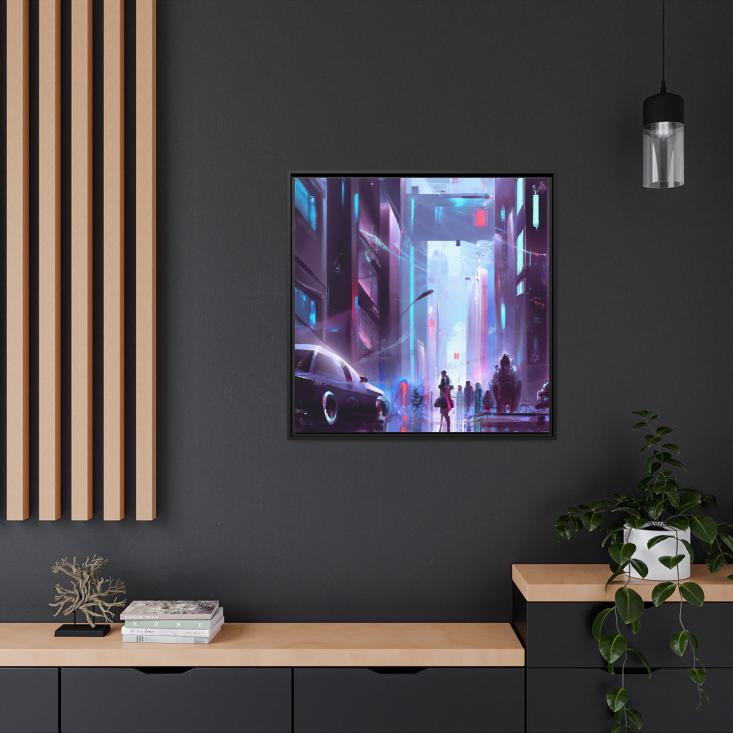 Jacob Hoffman - Framed Canvas