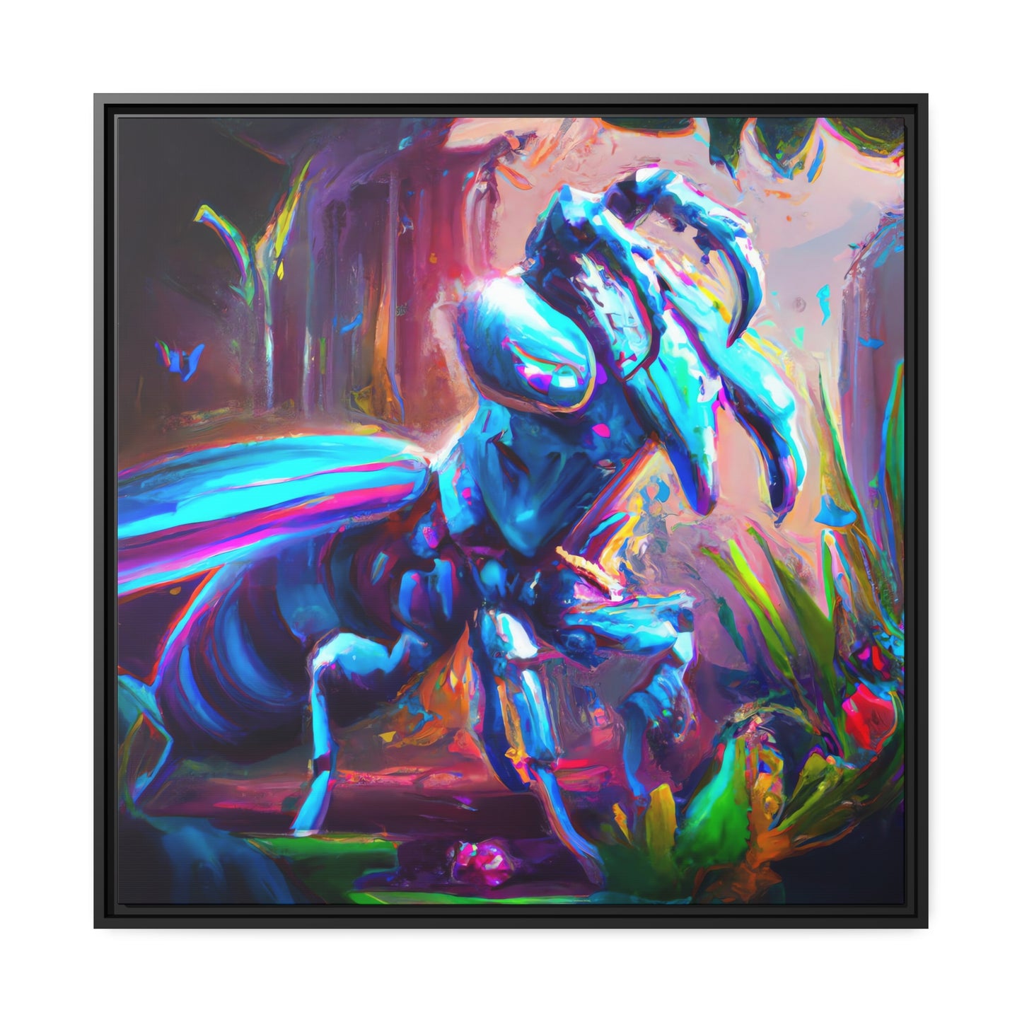 Edwardina Candace - Framed Canvas