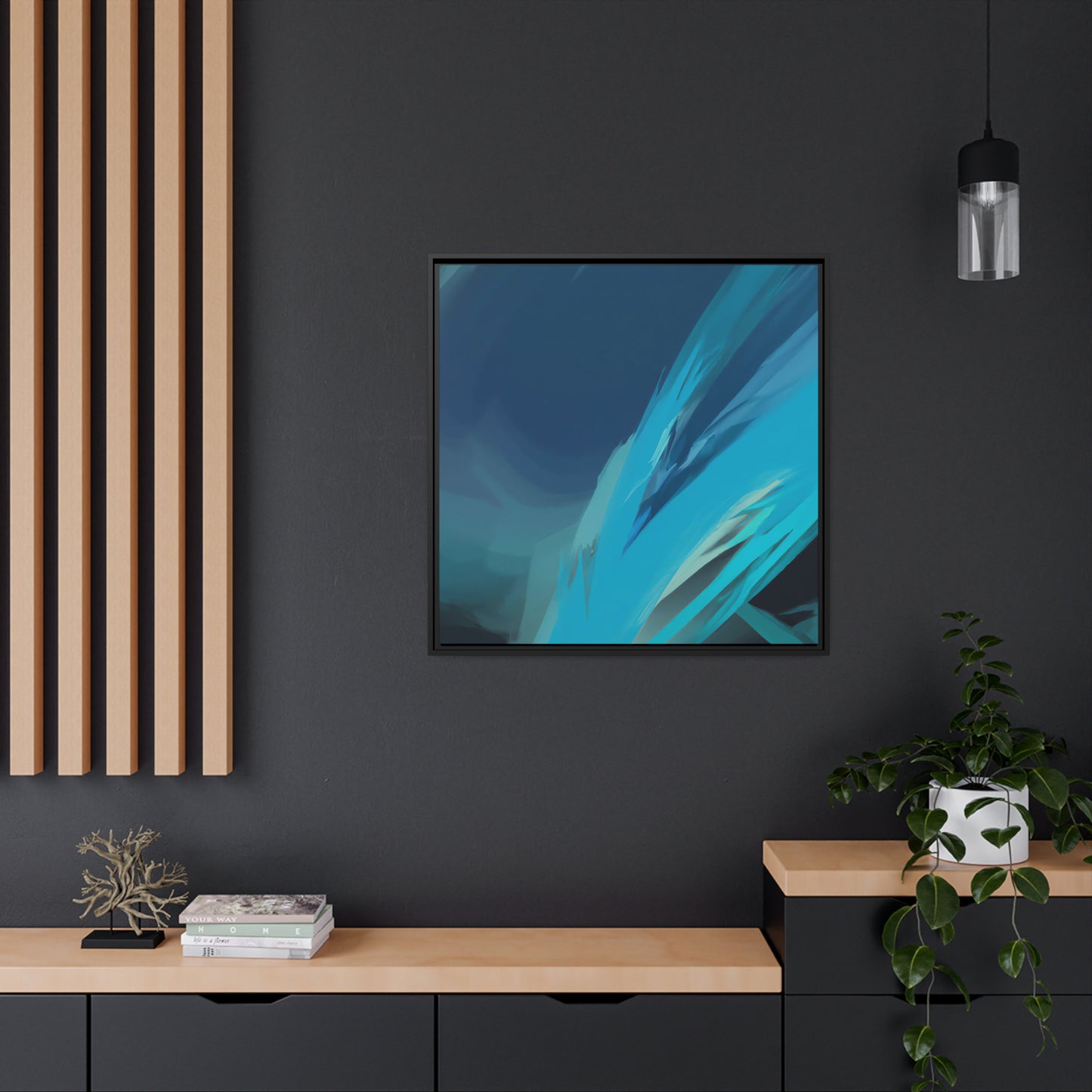 John M. Winters - Framed Canvas