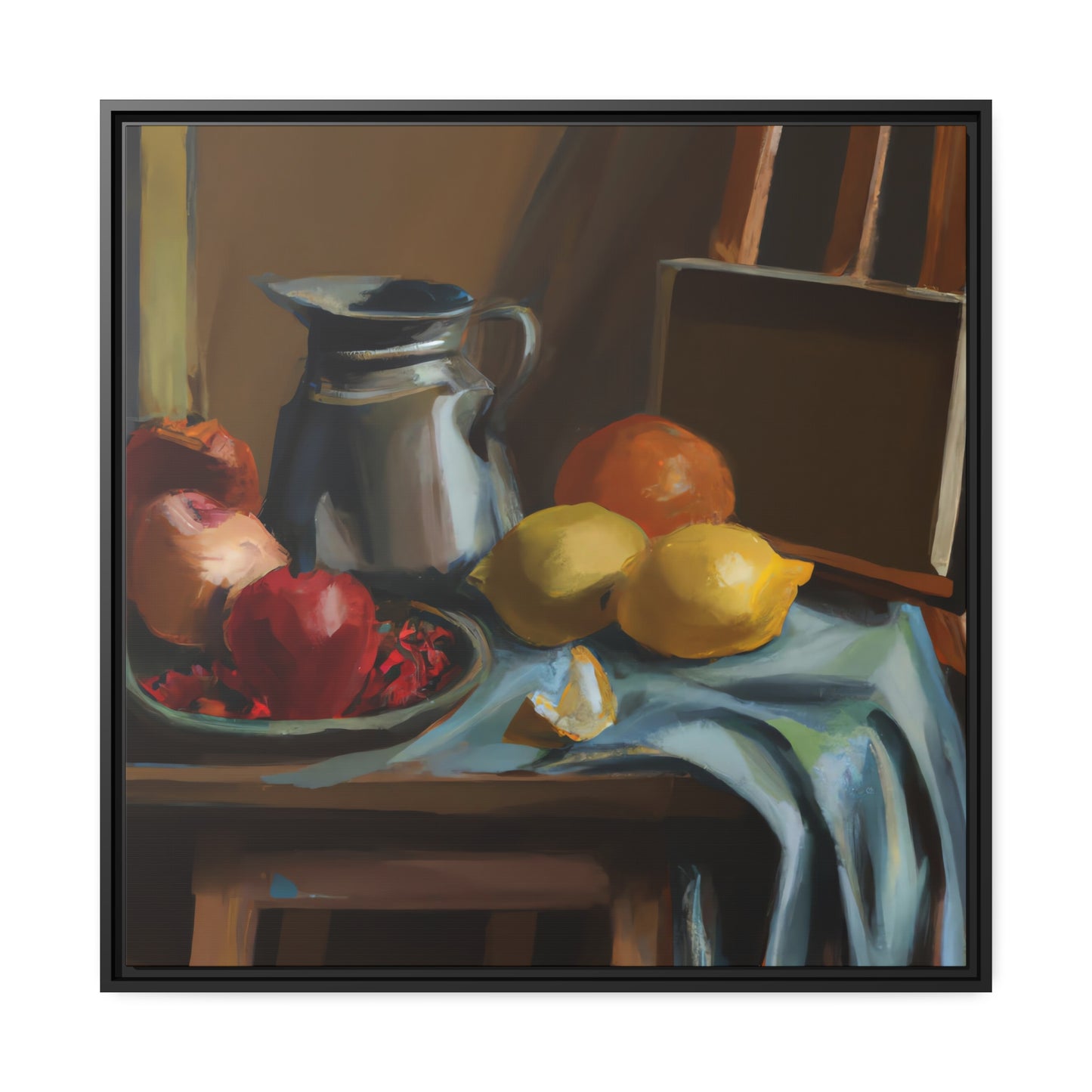 Hilda de Montfort - Framed Canvas